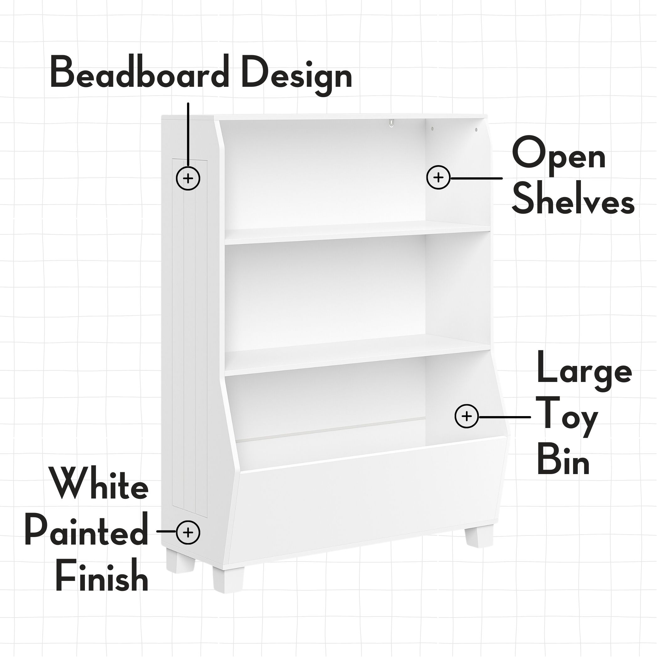 RiverRidge 02-353K Kids-Bookcases - View #3
