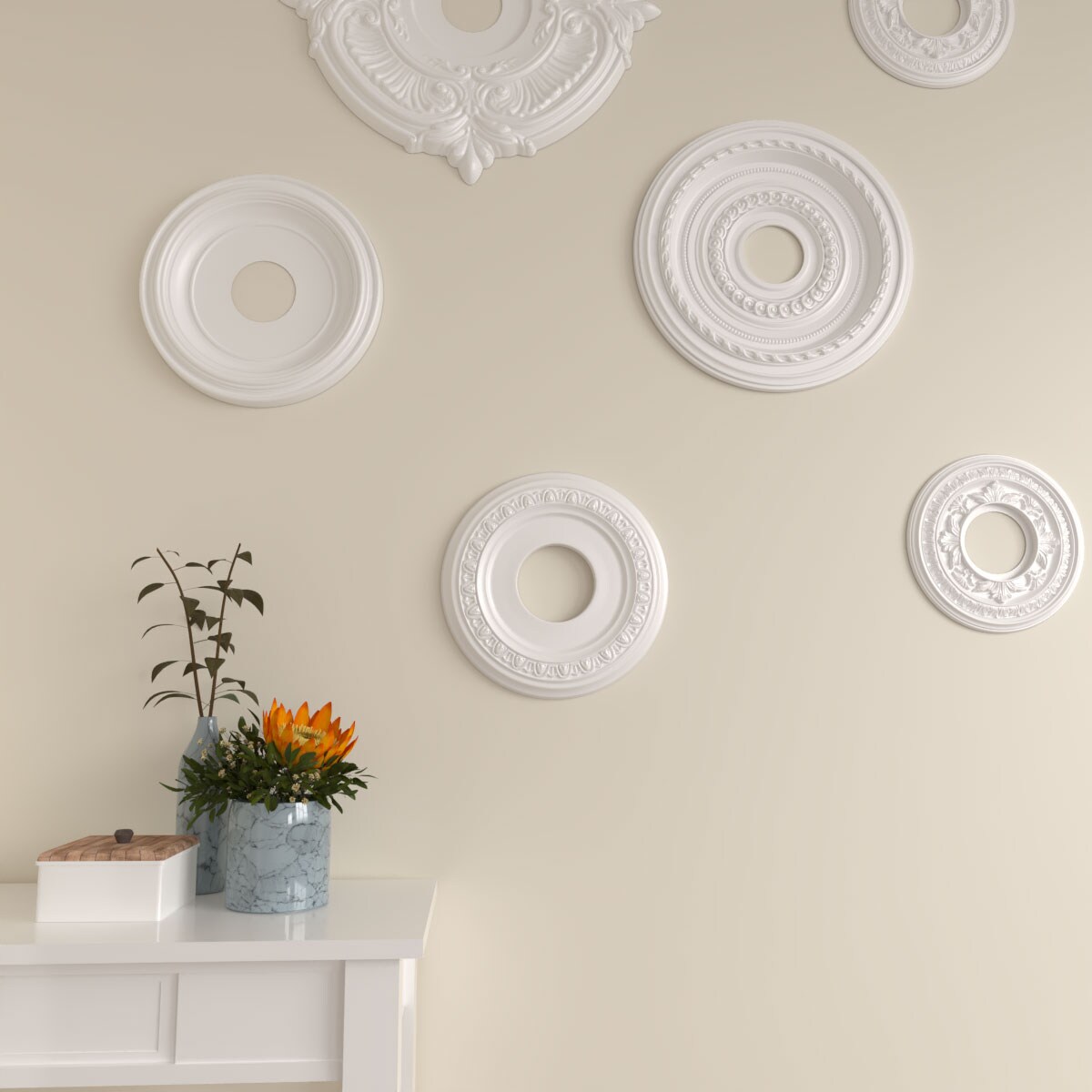 Ekena Millwork CM12JAPGS Ceiling-Medallions - View #5