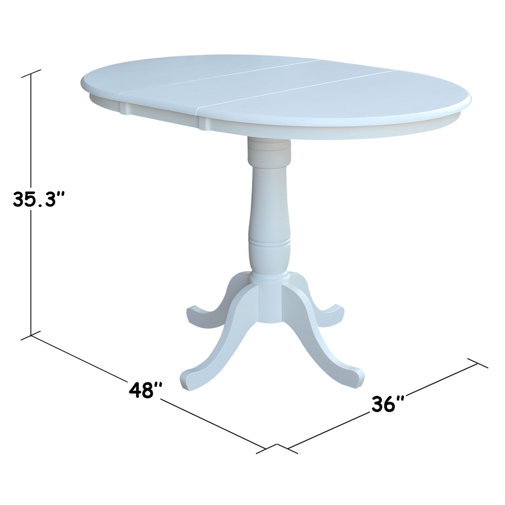 International Concepts K08-36RXT-6B Dining-Tables - View #7
