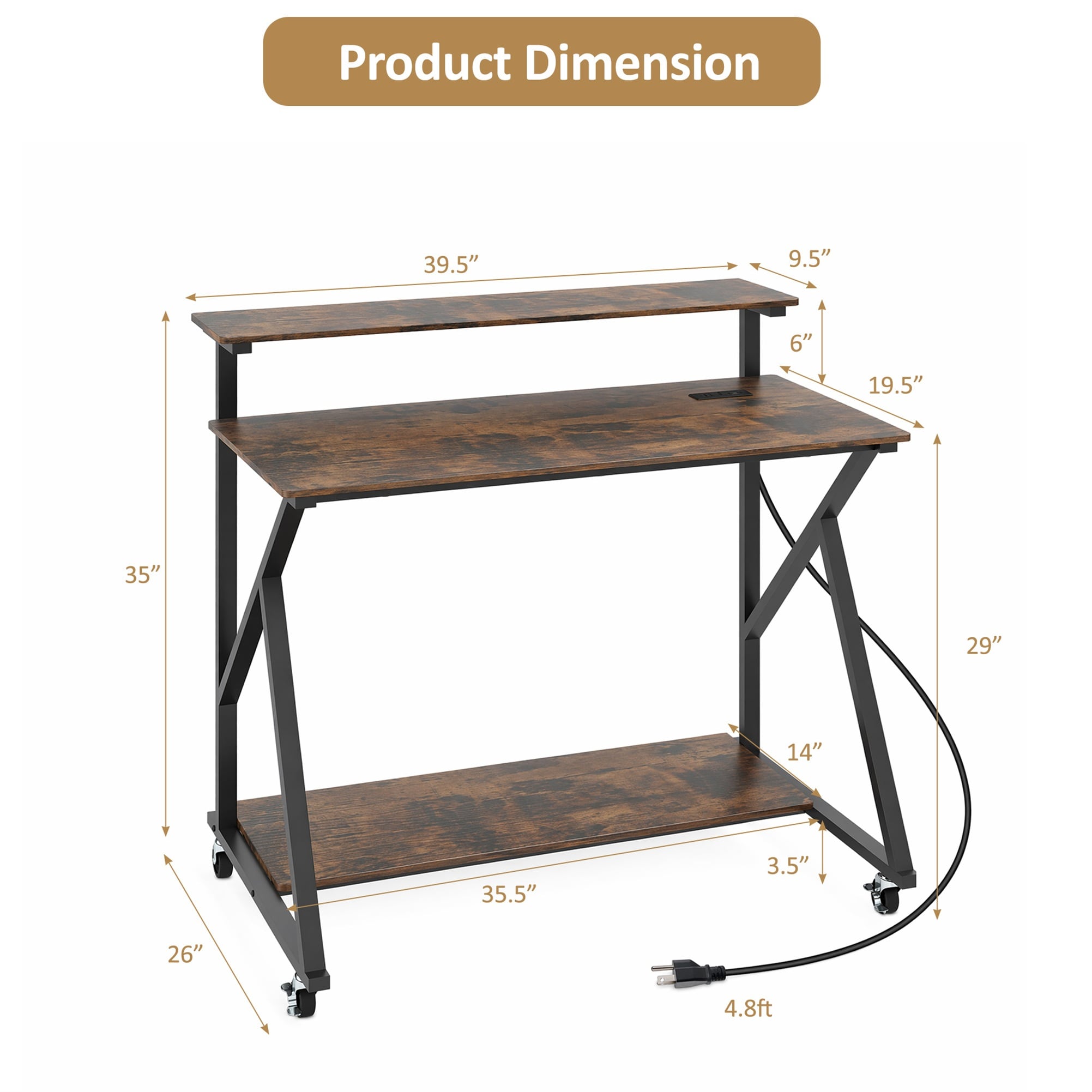 Gtnali JCY-11044US-CF desks - View #3