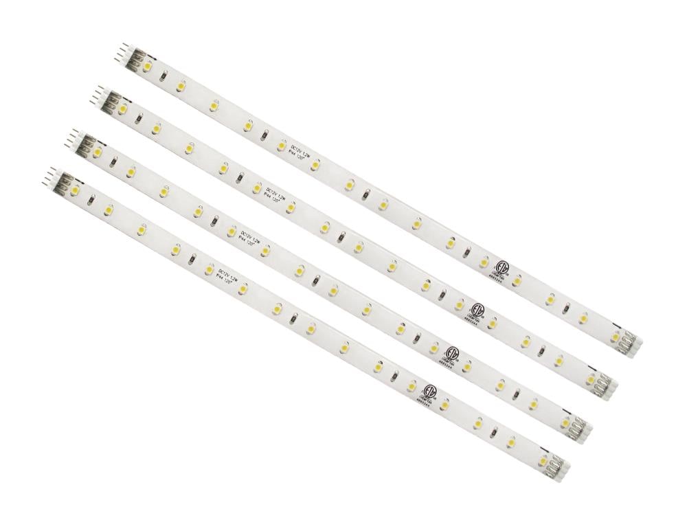 Plug-in Linkable Direct Wiring Cuttable Bazz 10 Self-Adhesive Under Cabinet Integrated LED Strip Light