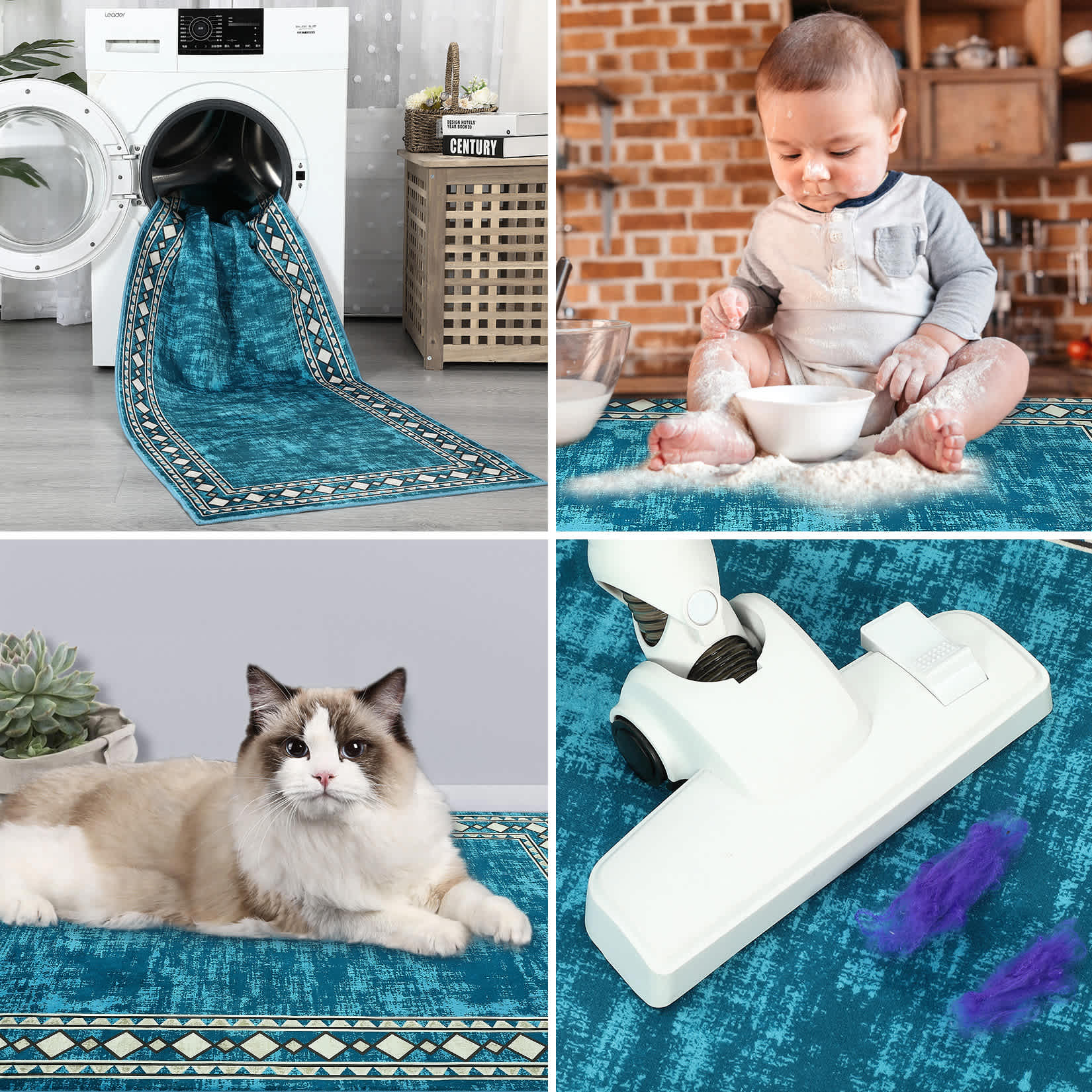Qeetex SUNNY-PHO-16N7SKRB rugs - View #8
