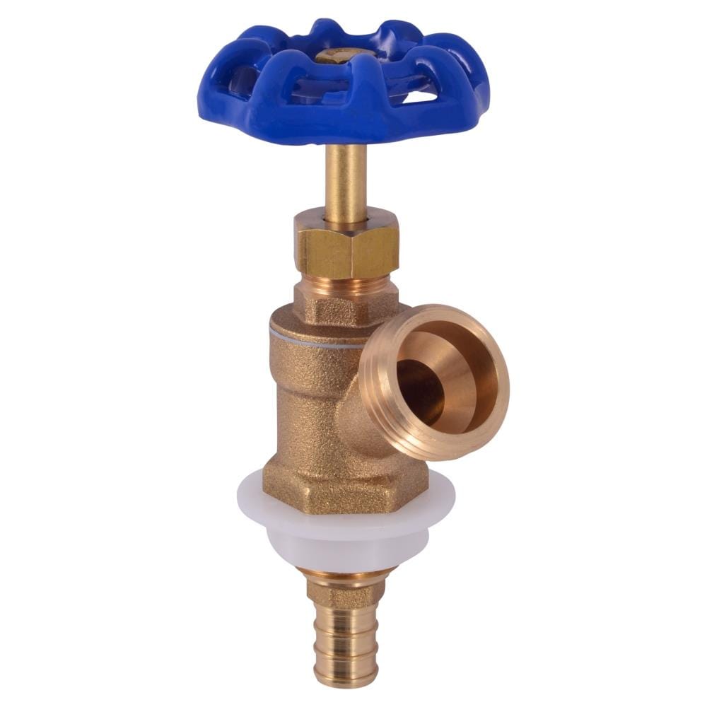 SharkBite 25492Z 1/2-in Brass PEX Barb x MHT Boiler drain valve