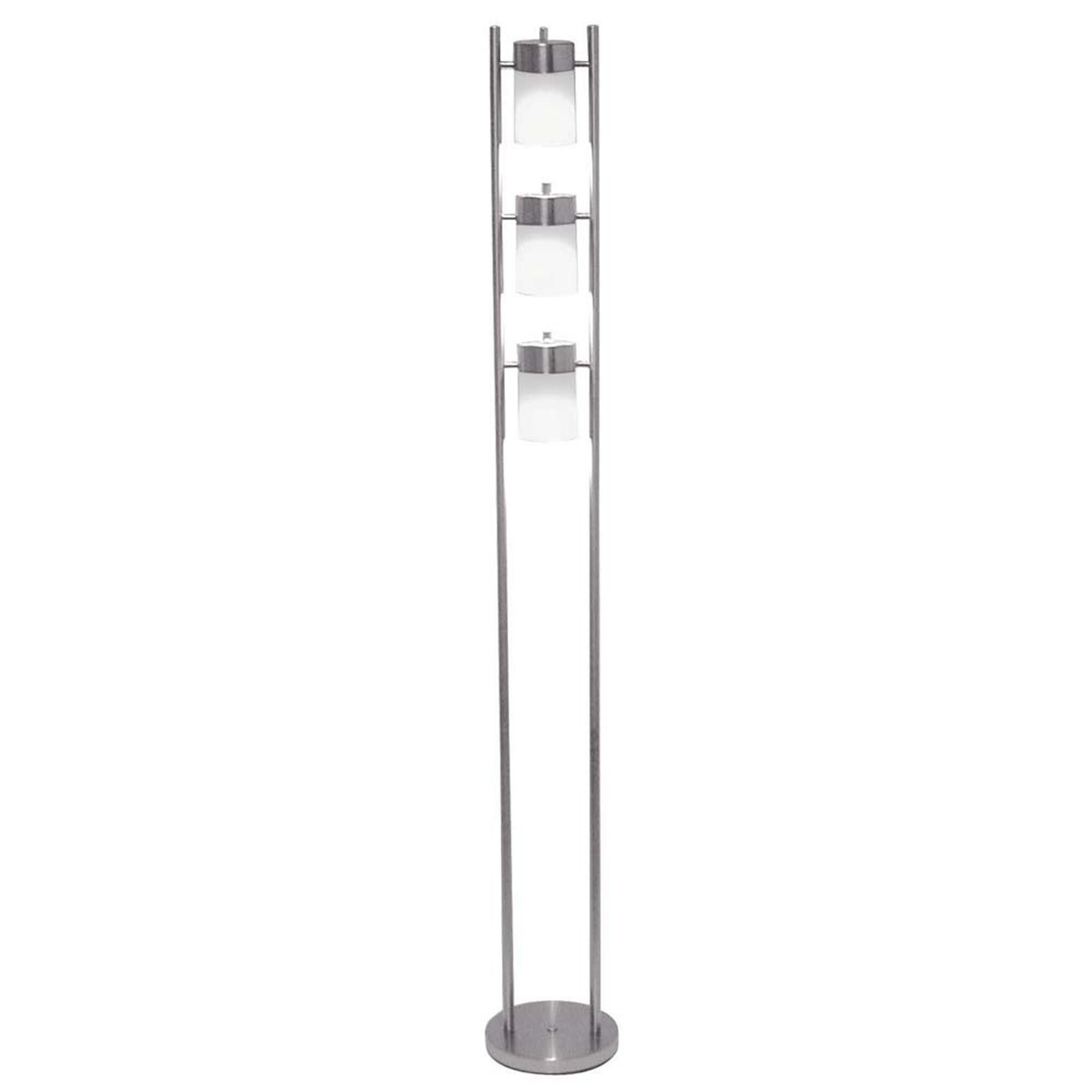 ORE International 3031F-W 65-in White Multi-head Floor Lamp