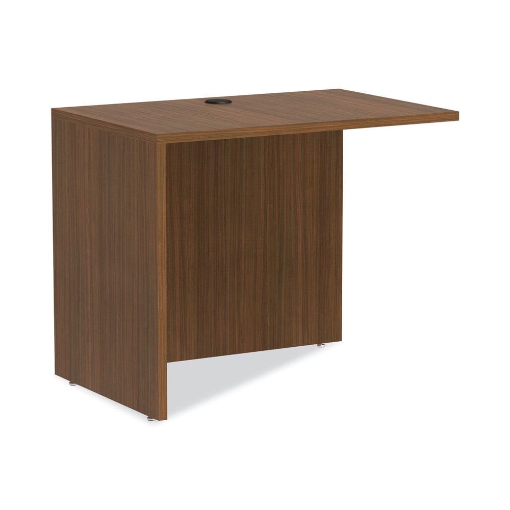 Alera ALENVA353624WA VA353624WA Valencia Series Reversible Return/Bridge Shell - Modern Walnut Finish