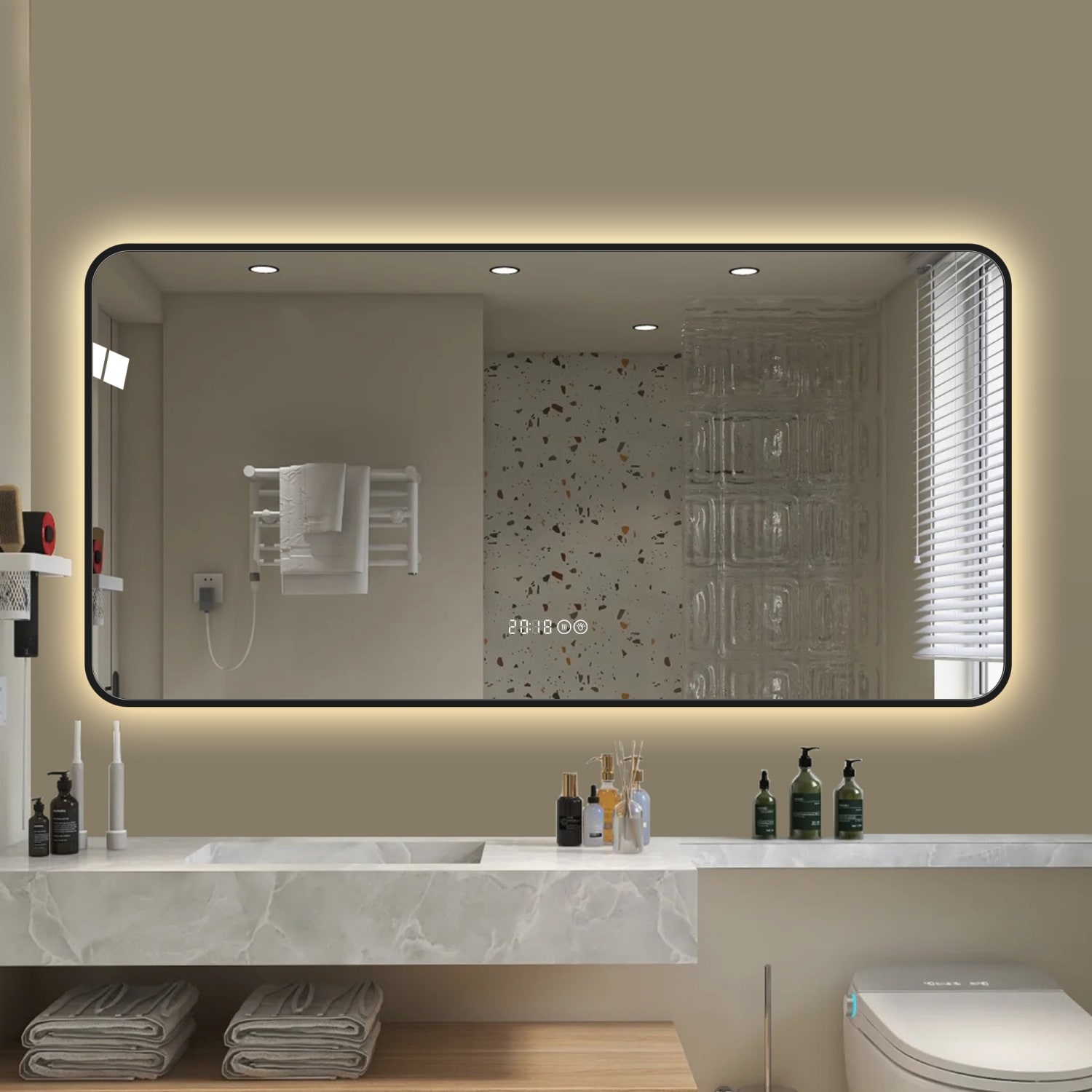 Vanityfus VF-LH-29020 Framed-Bath-Mirrors - View #2