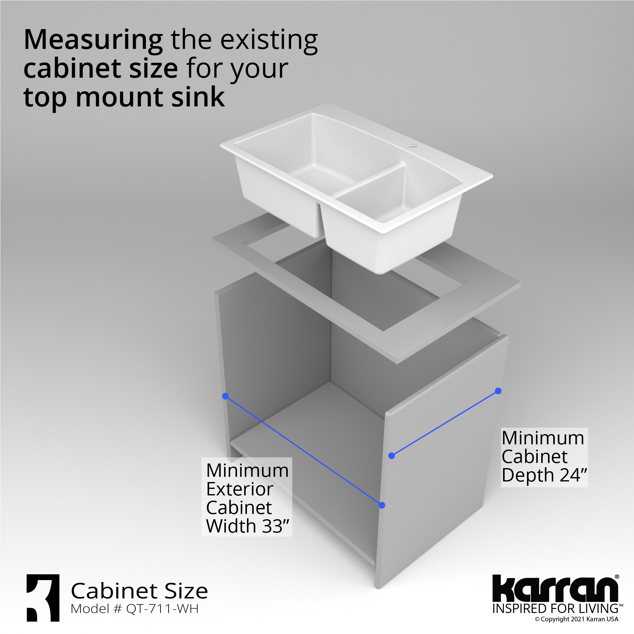 Karran QT-711-WH-PK1 Kitchen-Sinks - View #11