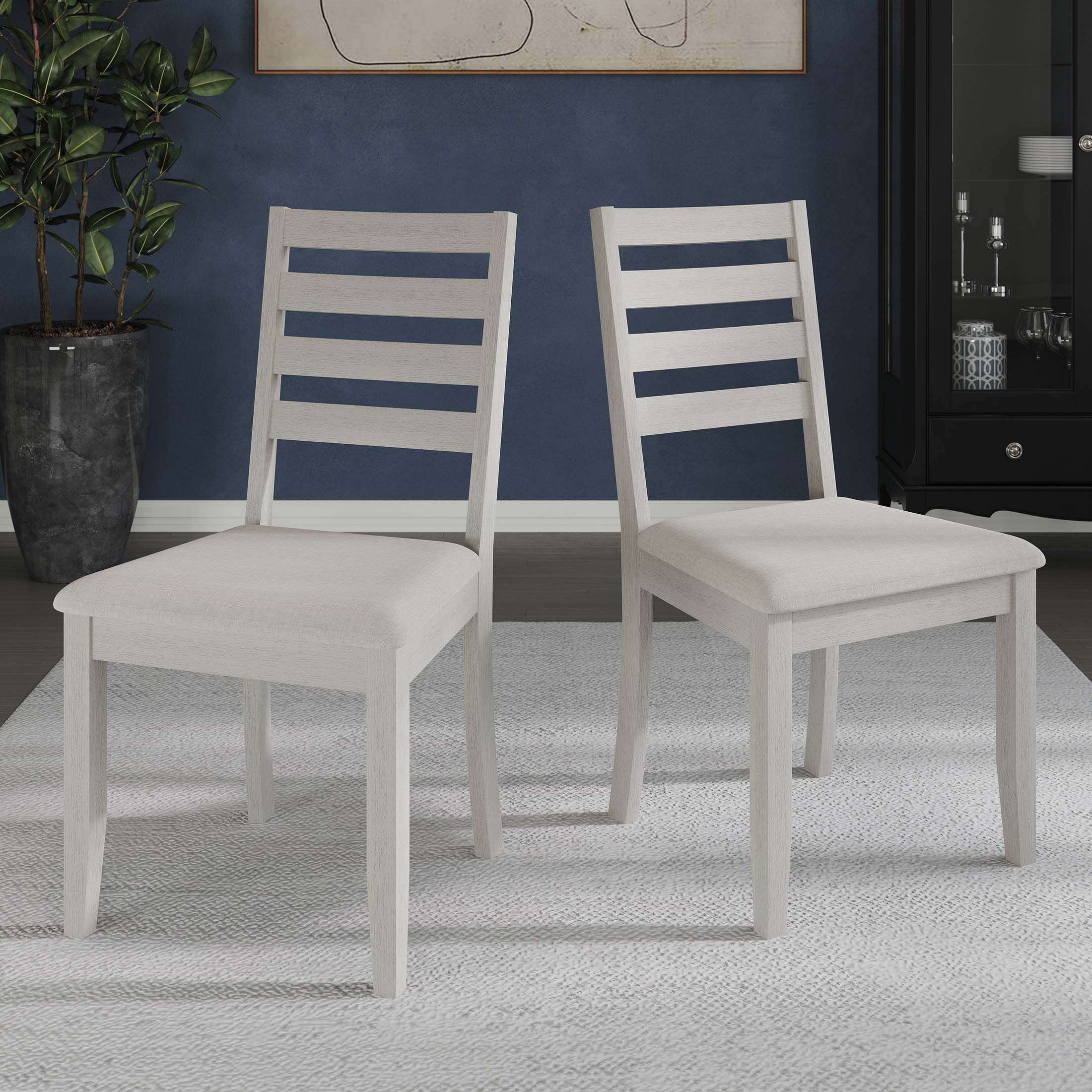 CasePiece C3064US-WT-WD-2X Dining-Chairs - View #2