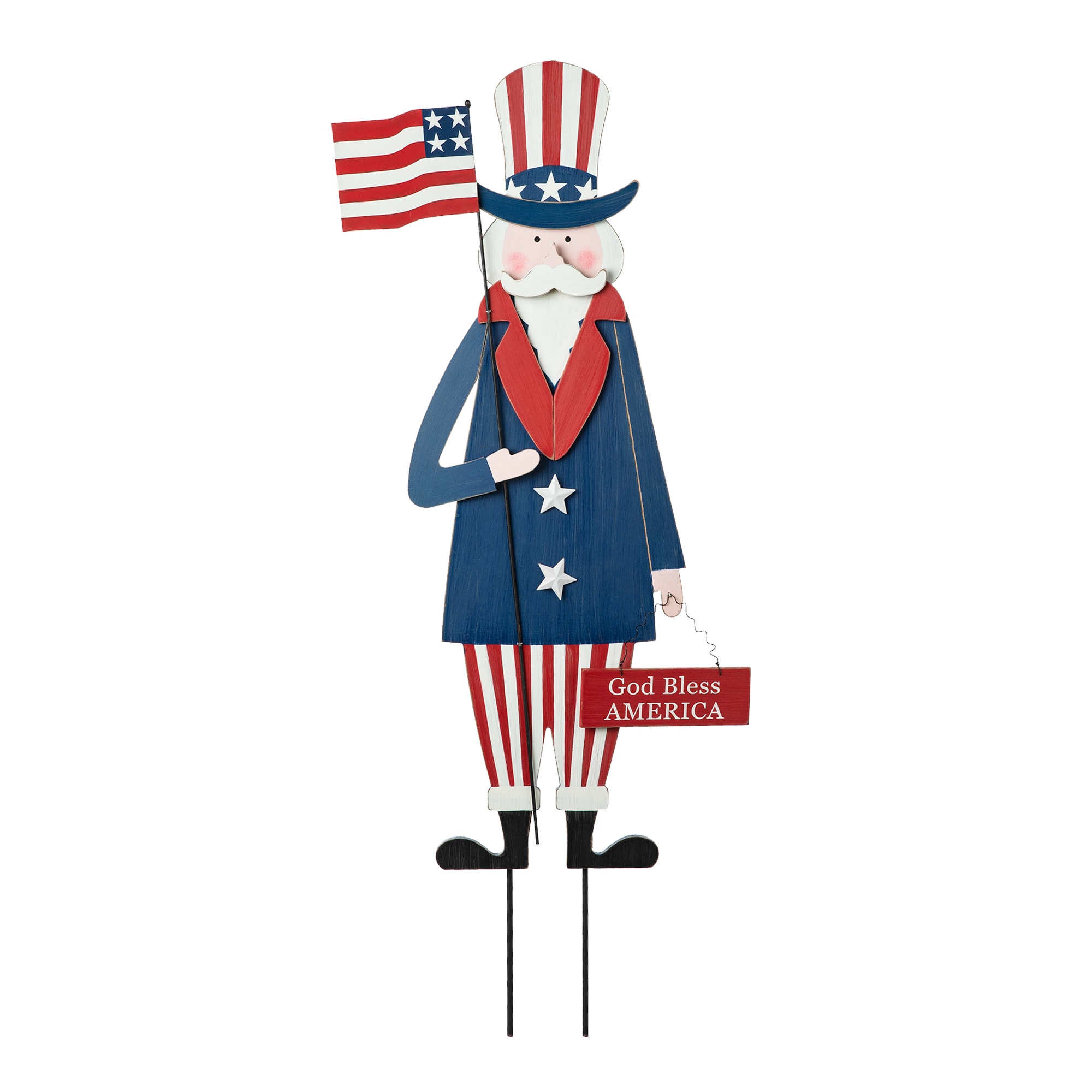 item# 15 July 4th decorations UNCLE SAM 