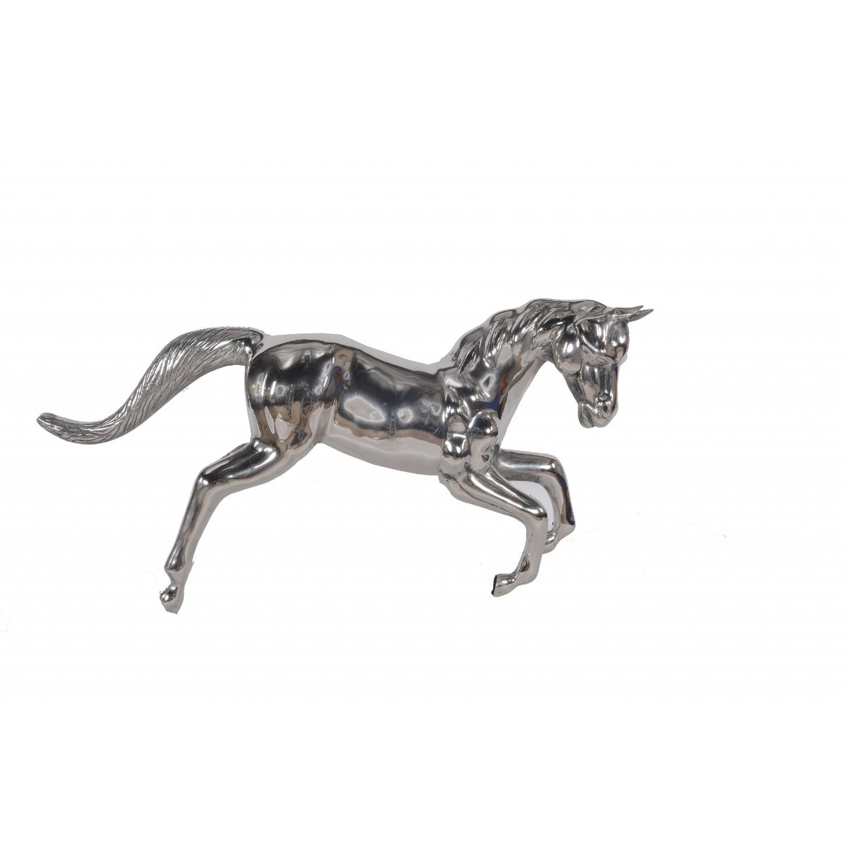 HomeRoots 364226 Brown Metal Modern Statue