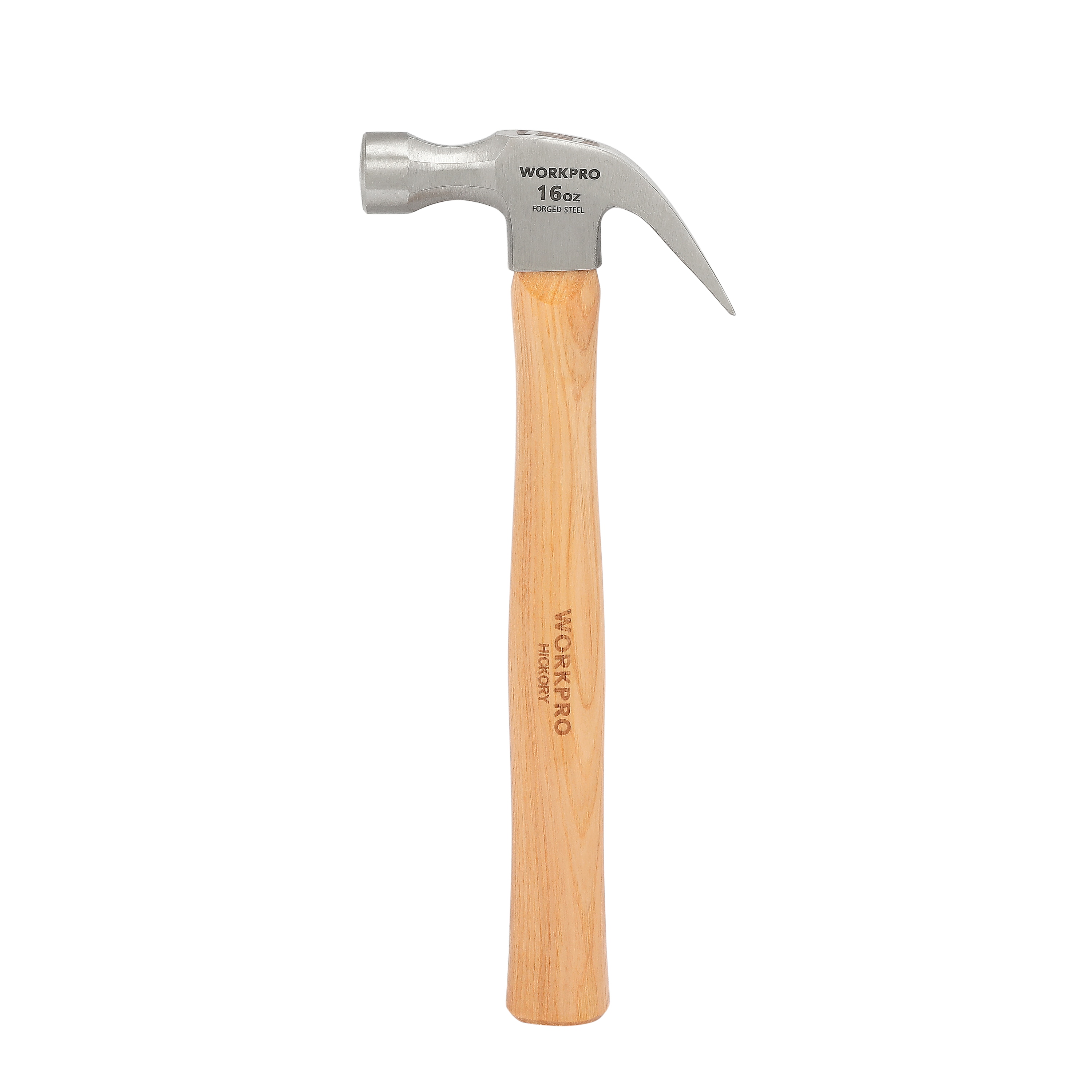 Natura uitrusting Omleiden WORKPRO 16-oz Smooth Face Steel Head Wood Claw Hammer in the Hammers  department at Lowes.com
