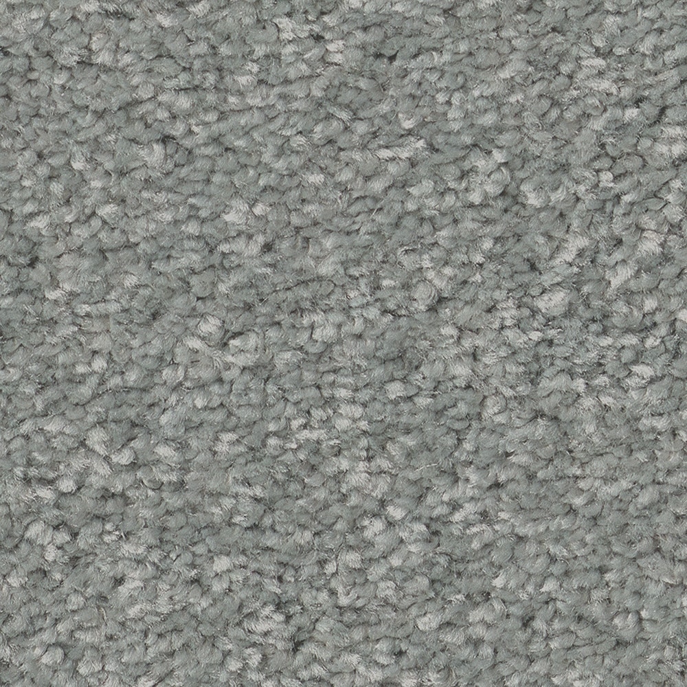 STAINMASTER 7L870 - 400 - SAMP (Sample) Chic Dreams III Aquamarine Blue 68.3-oz sq yard Polyester Textured Indoor Carpet