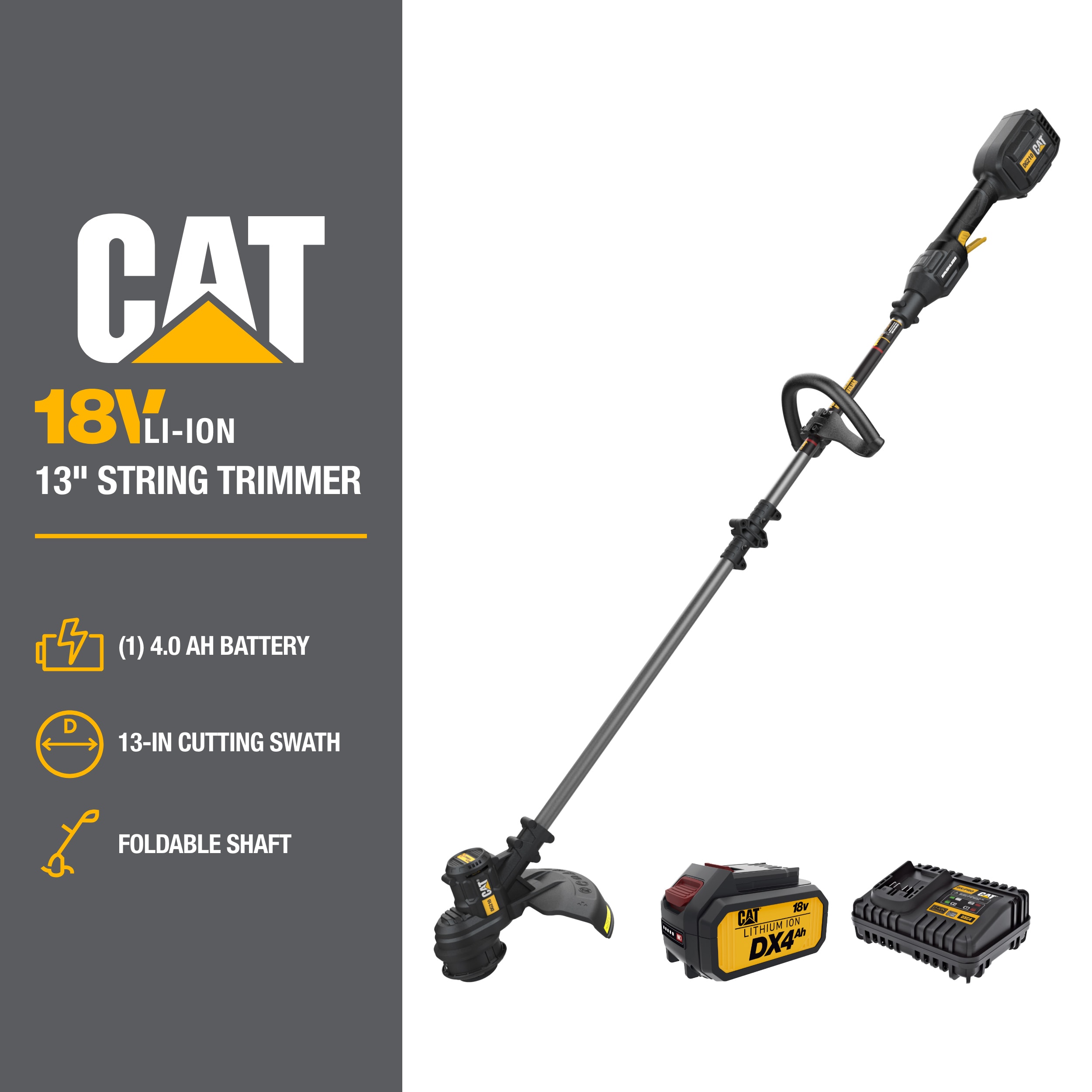 CAT DG210 Cordless-String-Trimmers - View #2