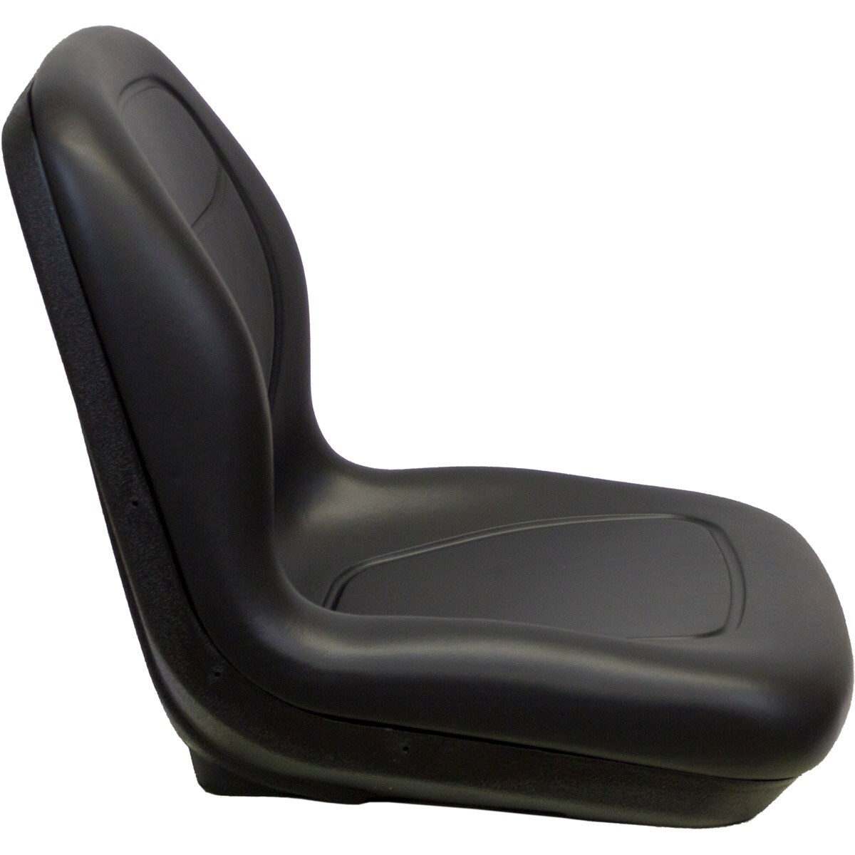 KM 450 Uni Pro Riding Lawn Mower Seat - Black Vinyl with Arms, Universal  Construct/Mower Seat, High-Density Foam Cushions