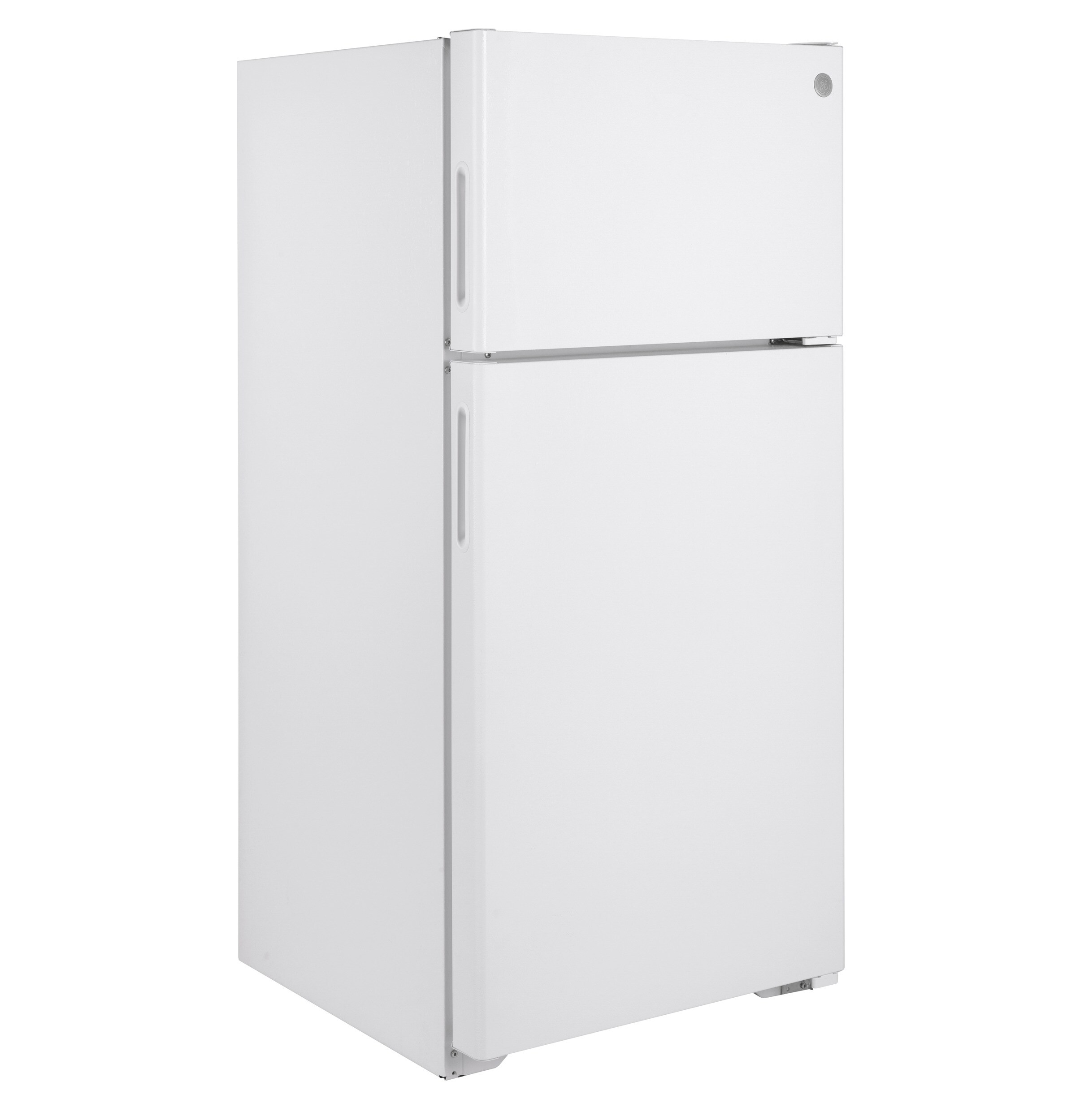 GE Appliances 16.6 Cu Ft. Top Freezer Refrigerator in White