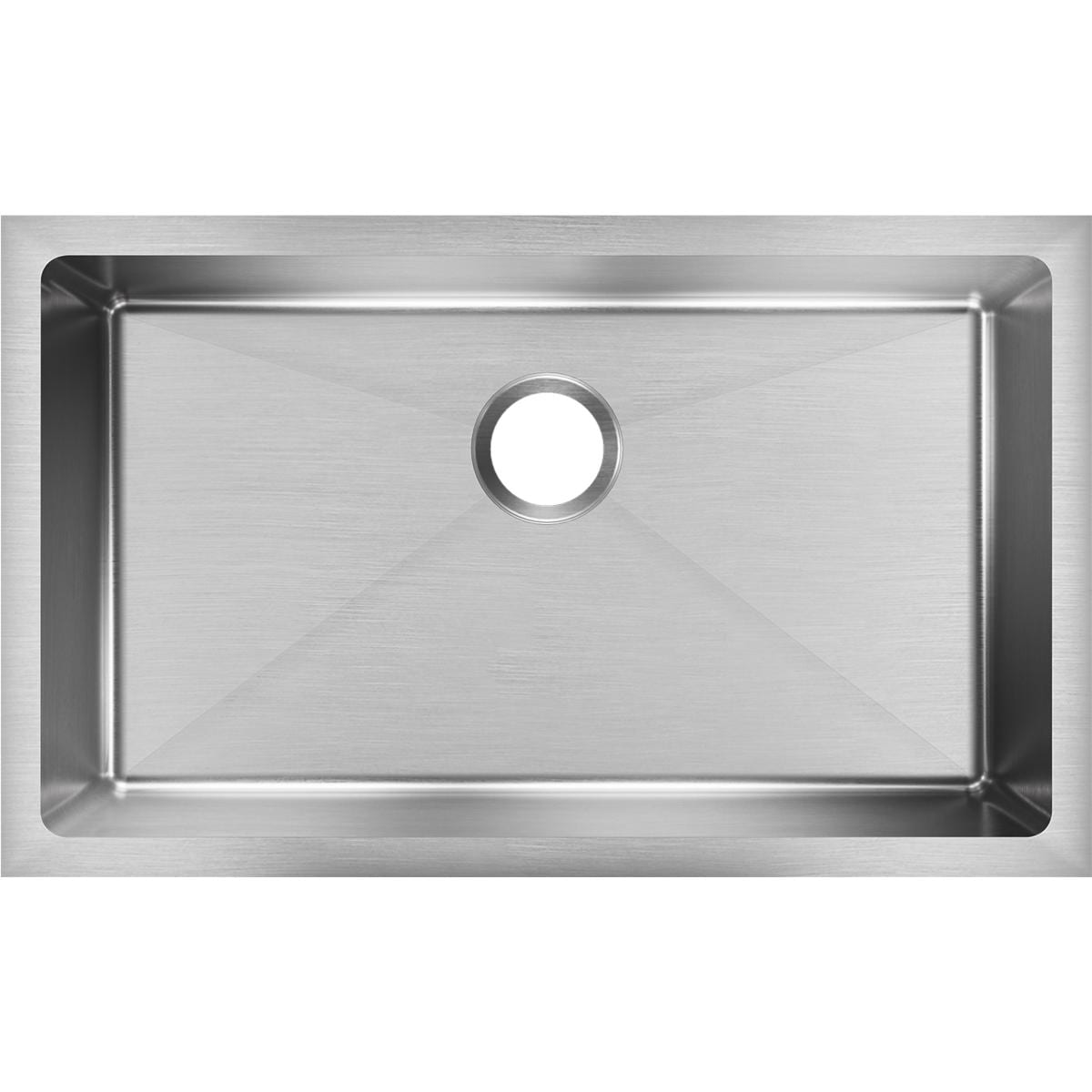 Elkay Crosstown 31" Stainless Steel Single Bowl Undermount Sink
