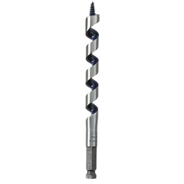 IRWIN WeldTec 5/8-in Woodboring Auger Drill Bit IRWIN WeldTec 5/8-in Woodboring Auger Drill Bit