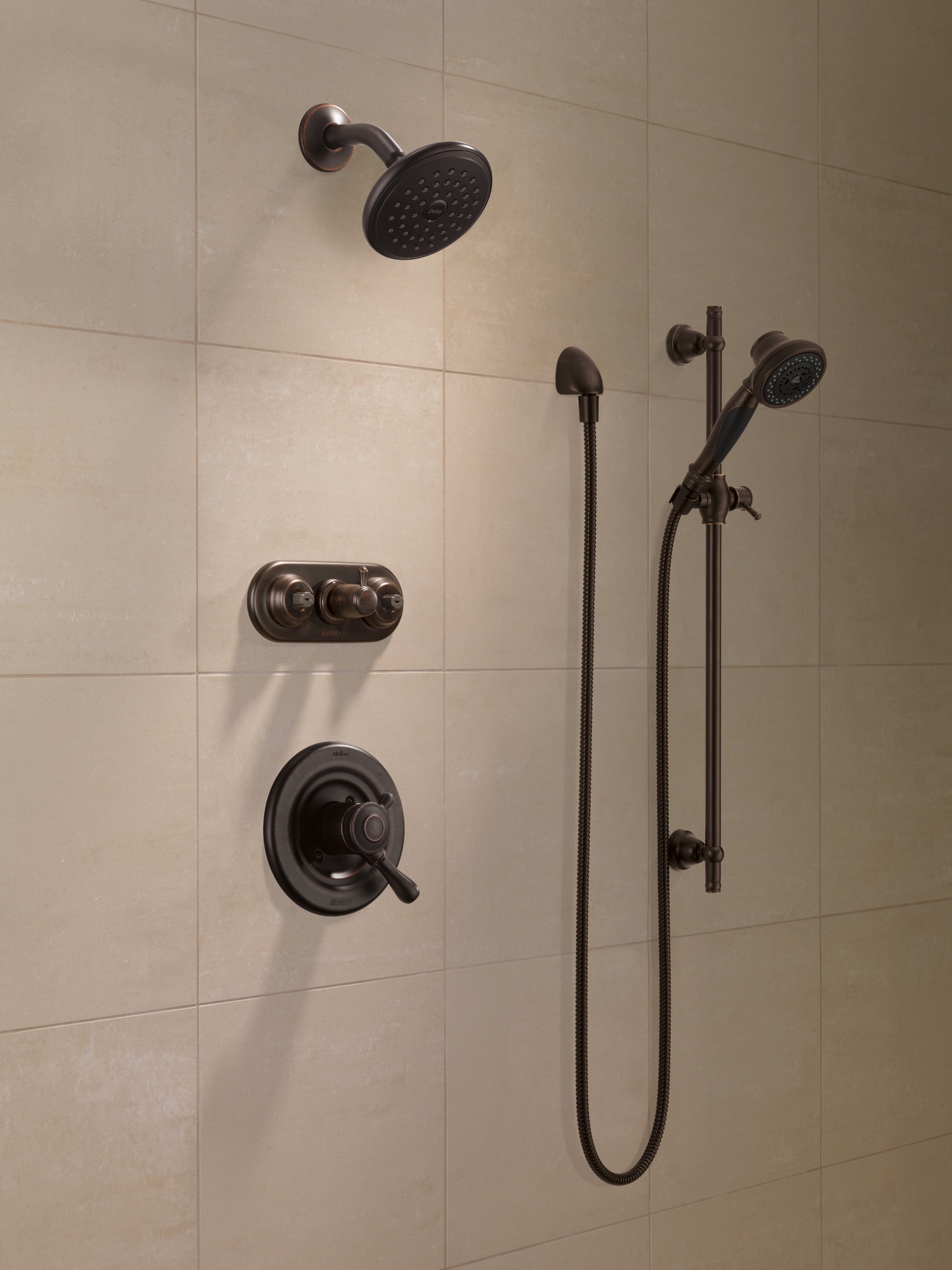 Delta 50560-RB Bath-Shower-Facc - View #2