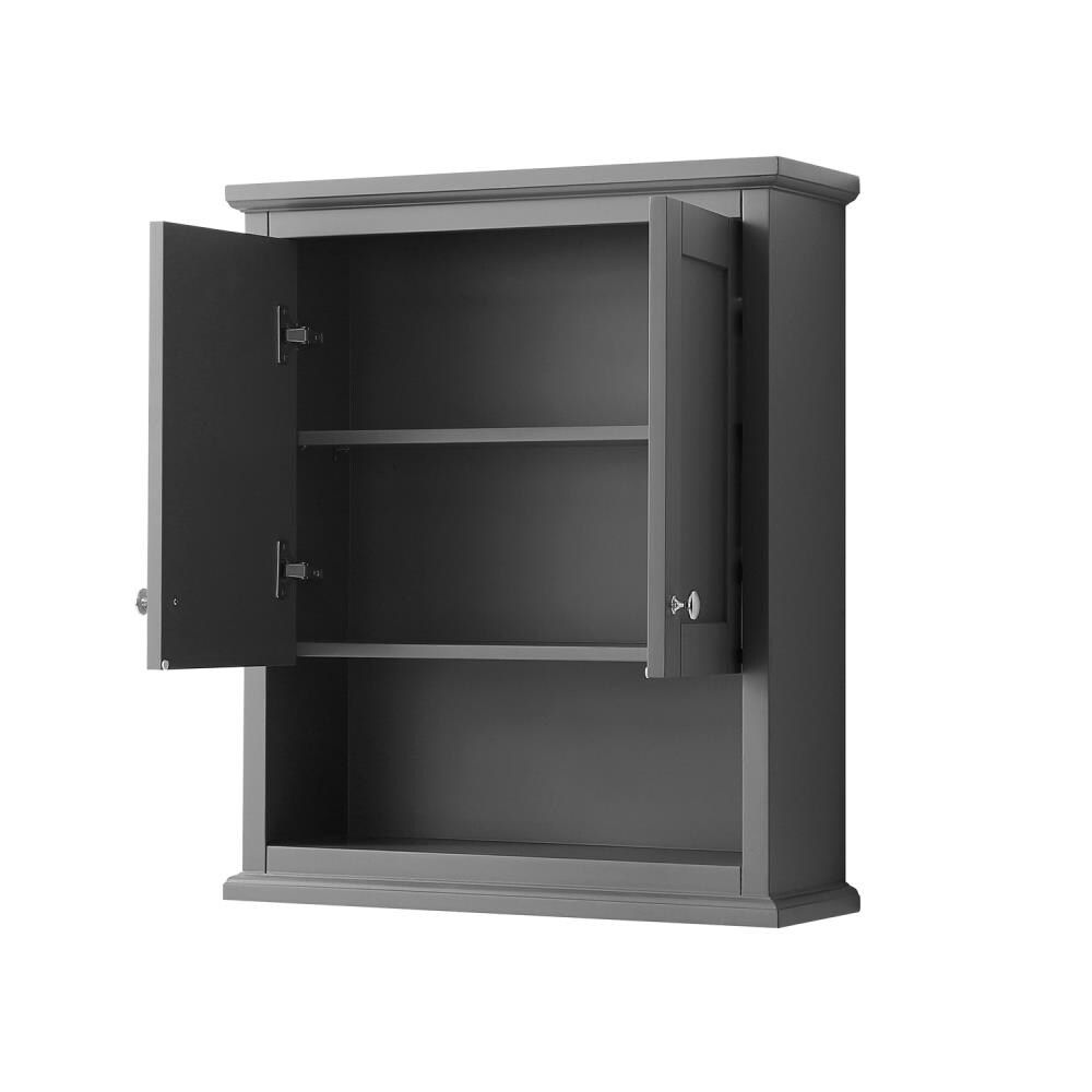 Wyndham Collection WCV2323WCKG Bathroom-Wall-Cabinets - View #2