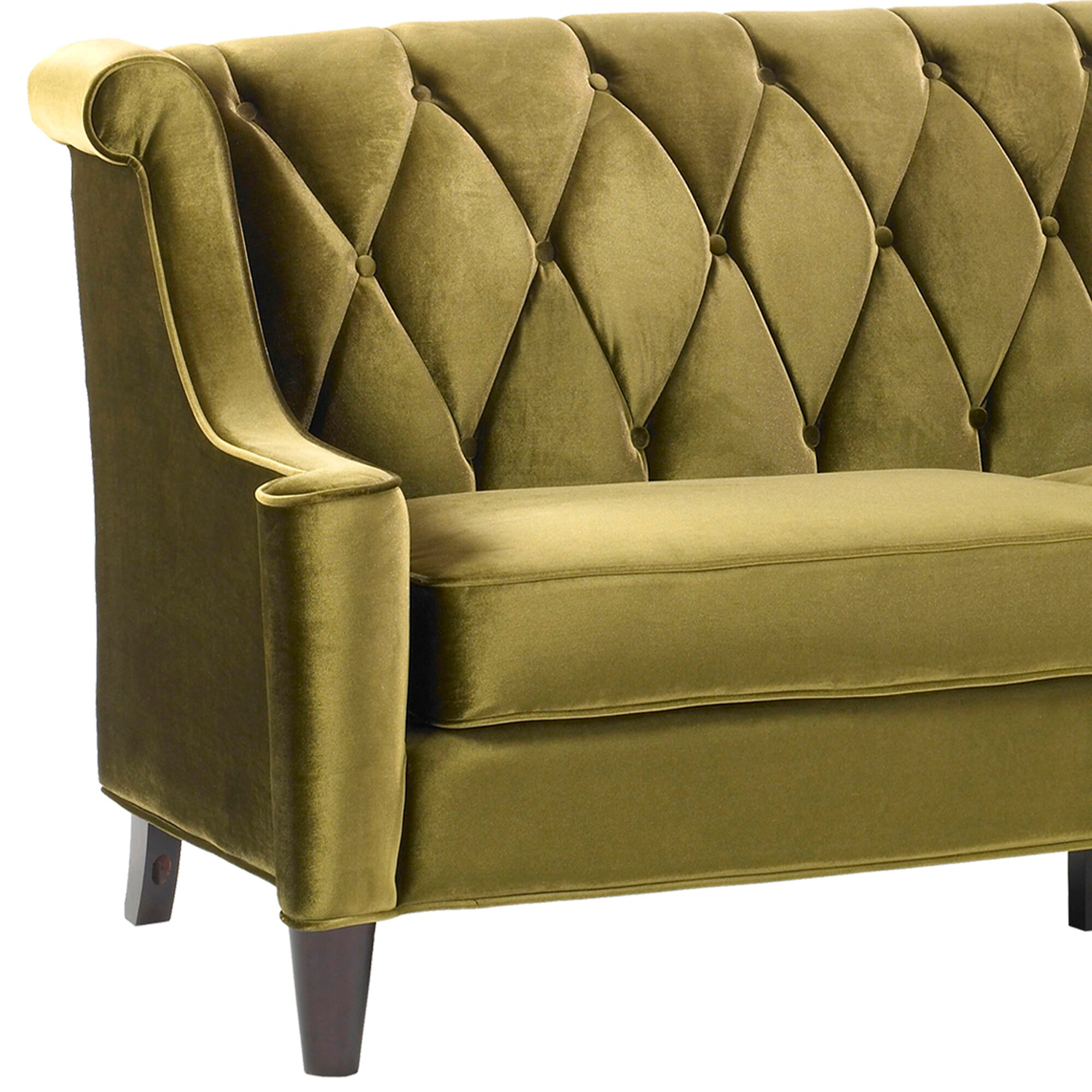 Armen Living LC8443GREEN Sofas-Loveseats - View #4