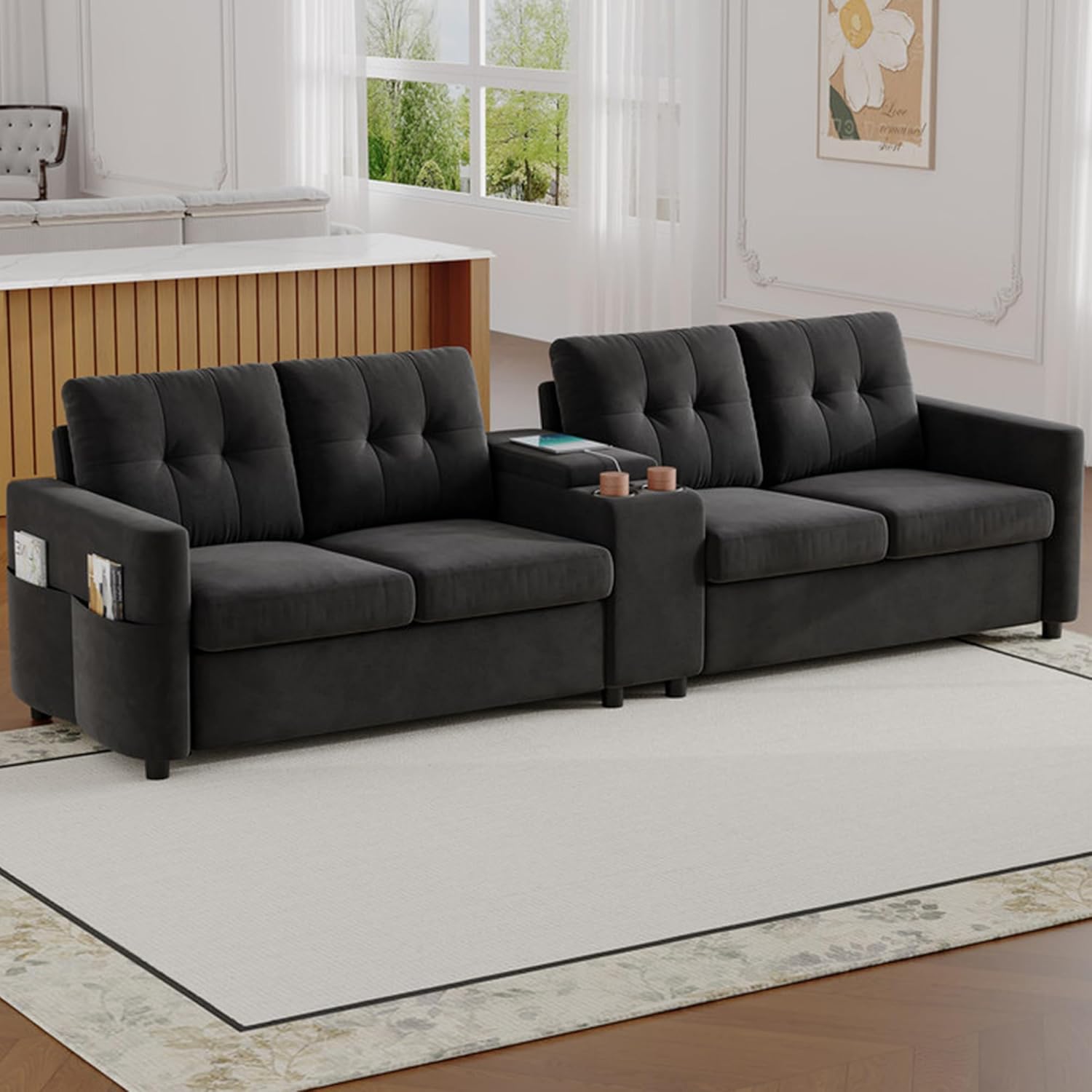 Qeetex LXL-PHK-343K4M9V Sofas-Loveseats - View #4