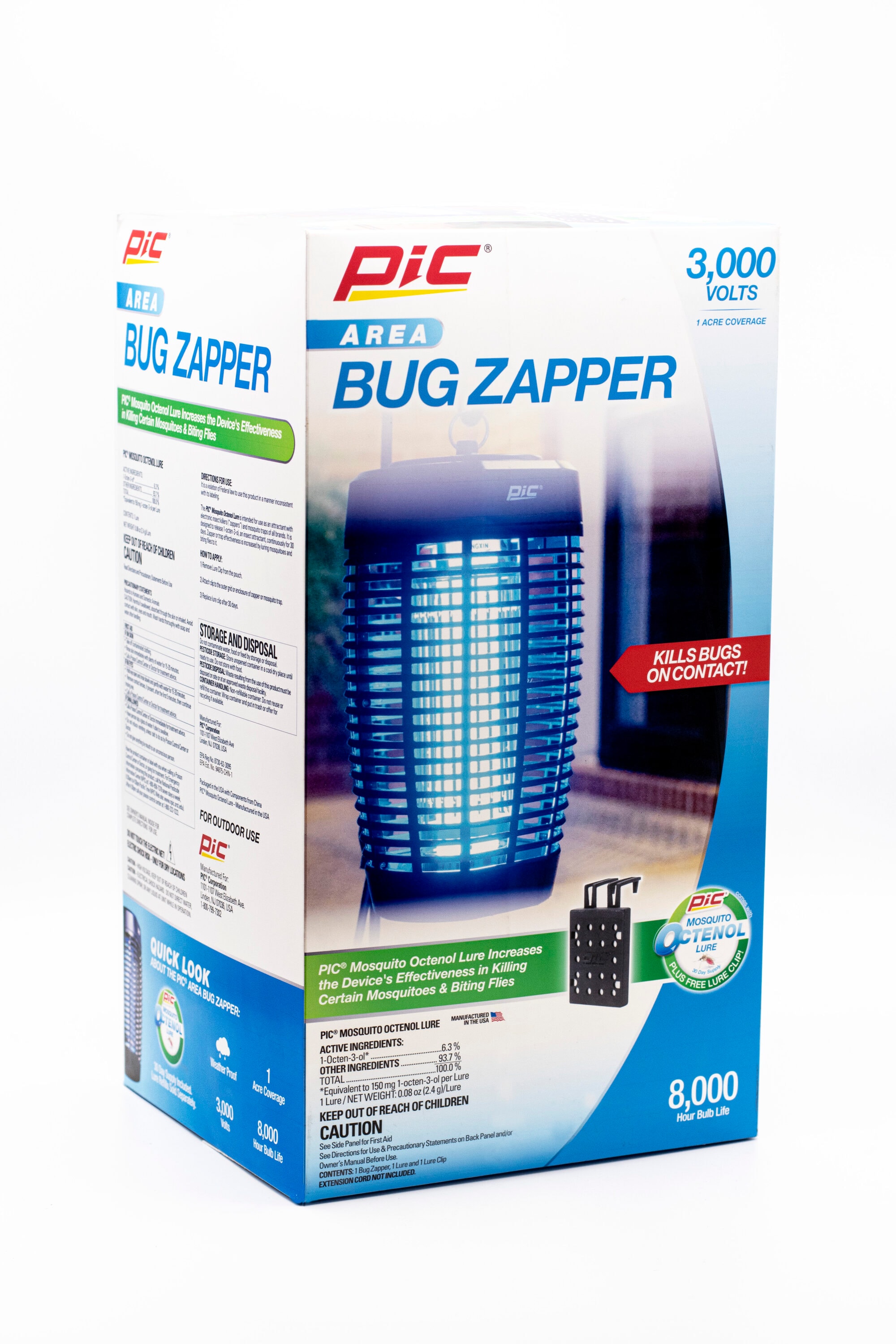 PIC 40 Watt Bug Zapper Outdoor Insect Trap in the Insect Traps department  at