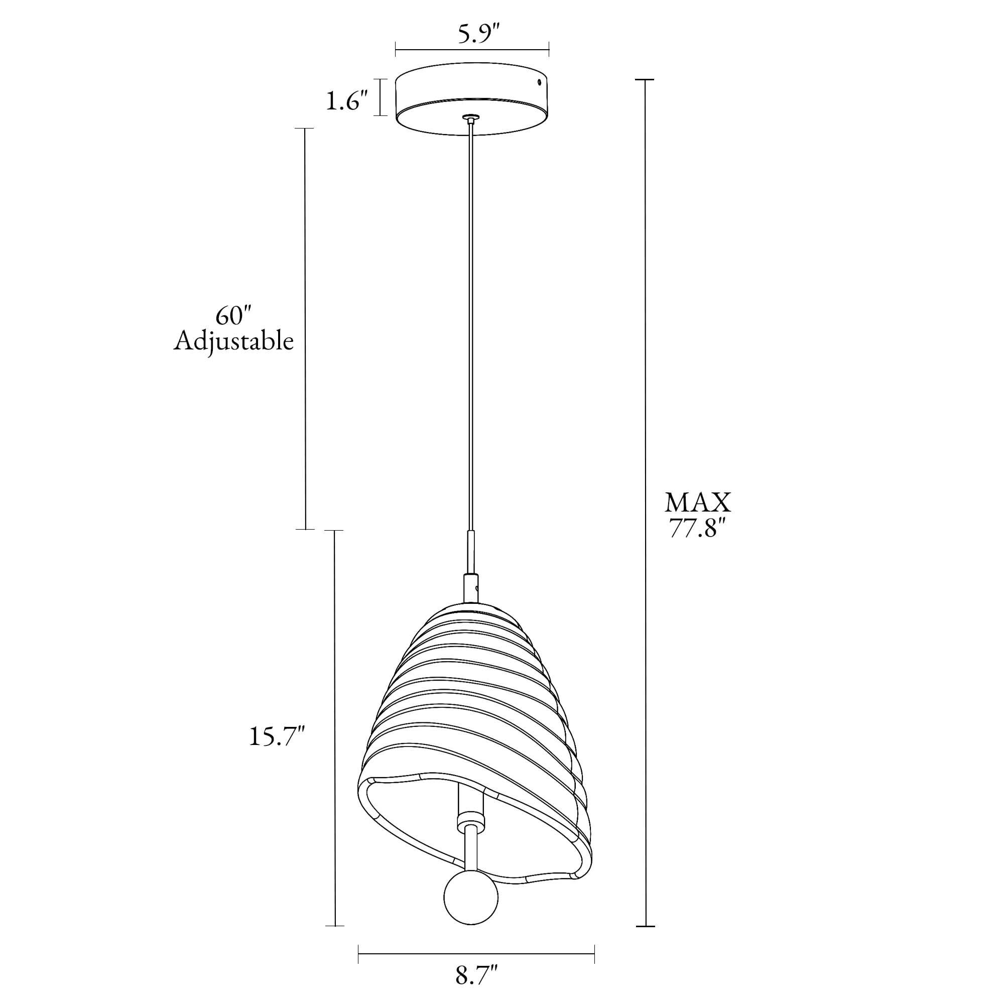 LNC QQYVUALWS18901M9 Pendant-Lights - View #6