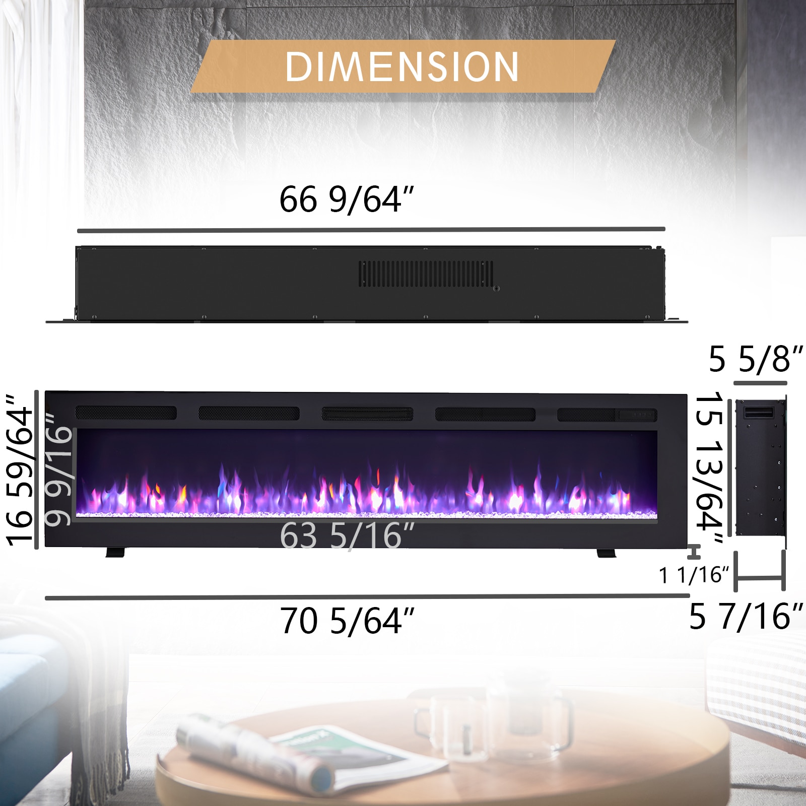 EdenDirect NLCD041932 Electric-Fireplaces - View #6