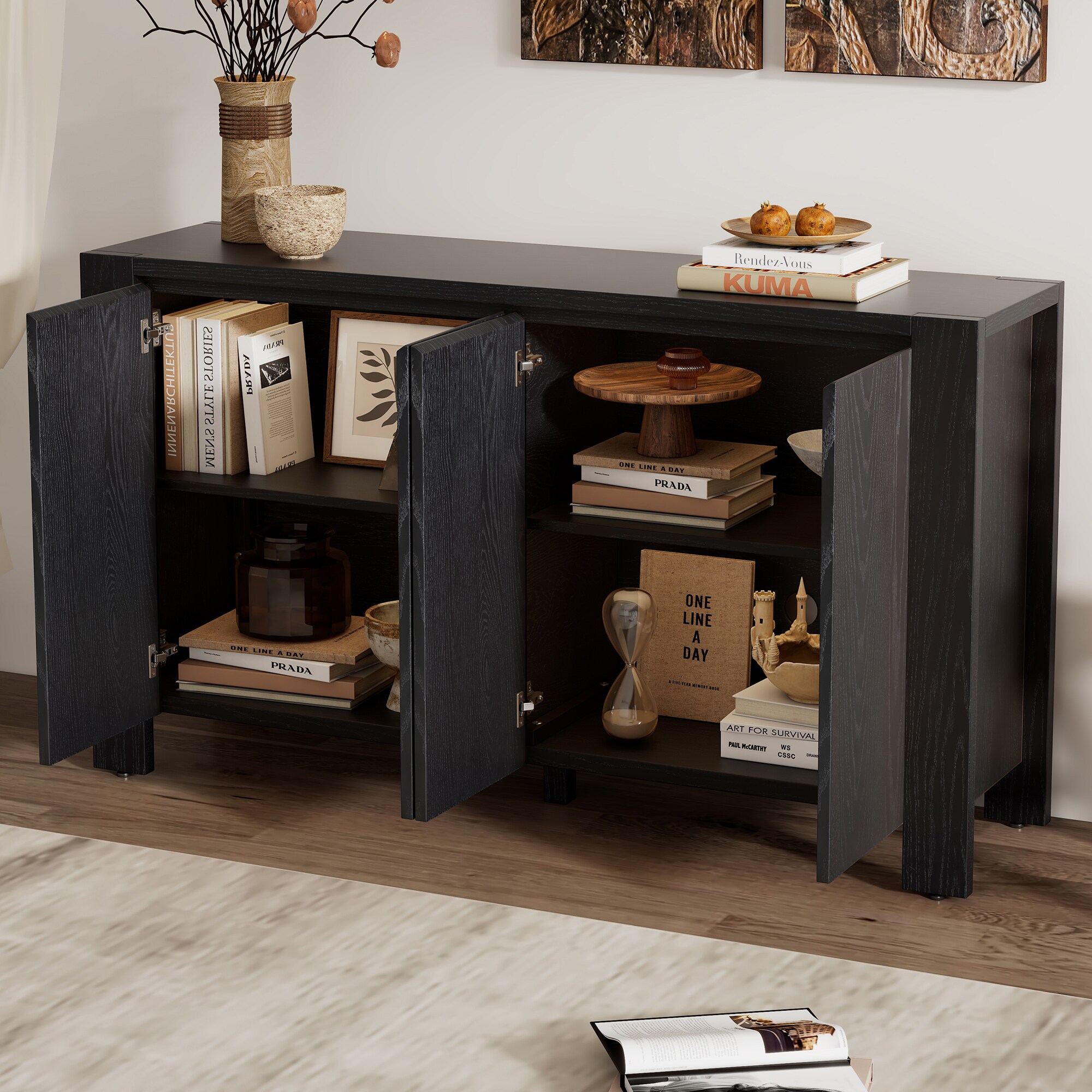 SINOFURN SYA330155BK Dining-Kitchen-Storarge - View #17