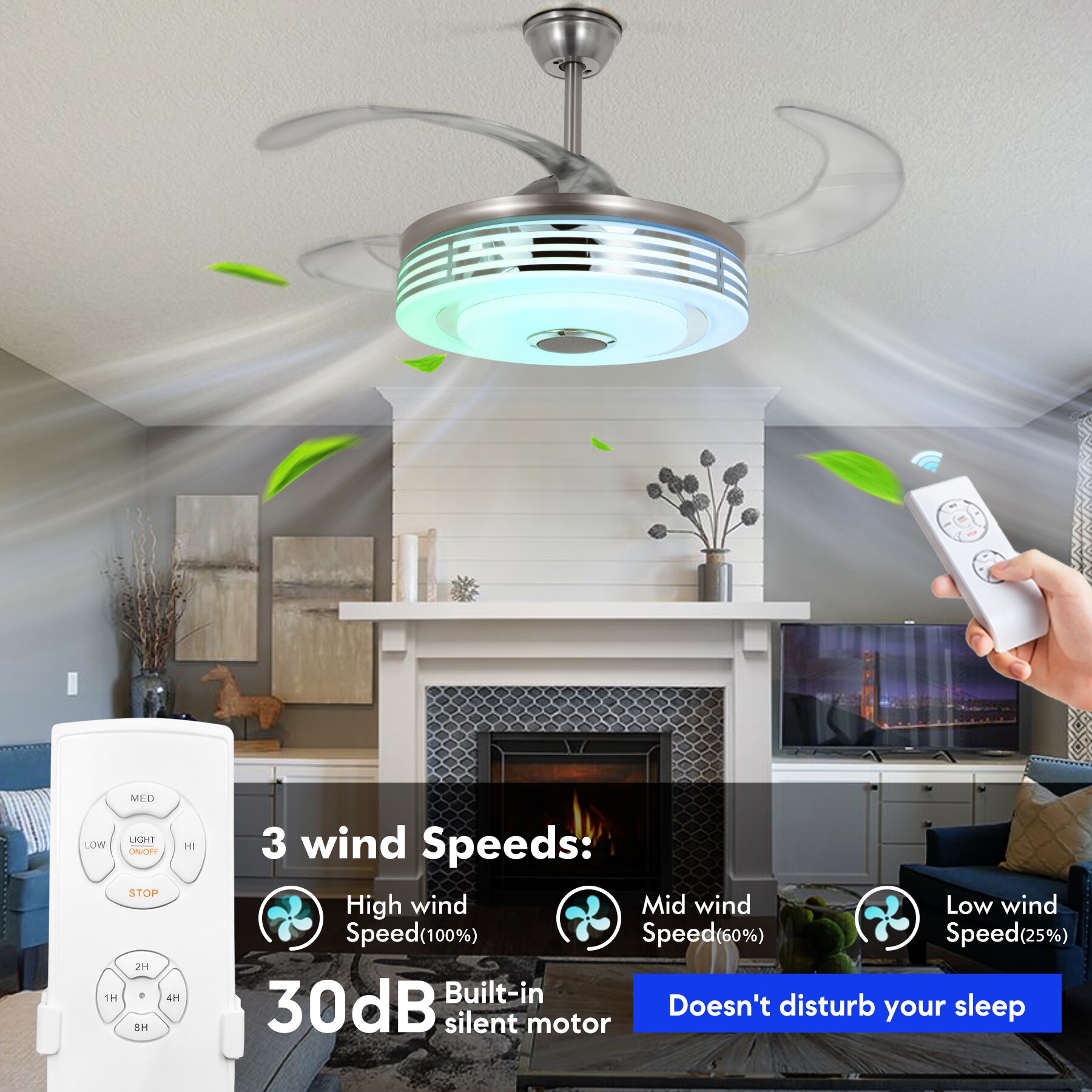 EFPERFECT DS-FZ143 Ceiling-Fans - View #4