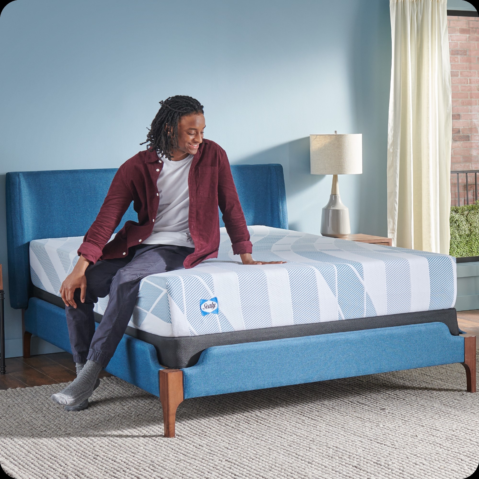 Sealy Dreamlife 10" Gel Memory Foam Queen Mattress