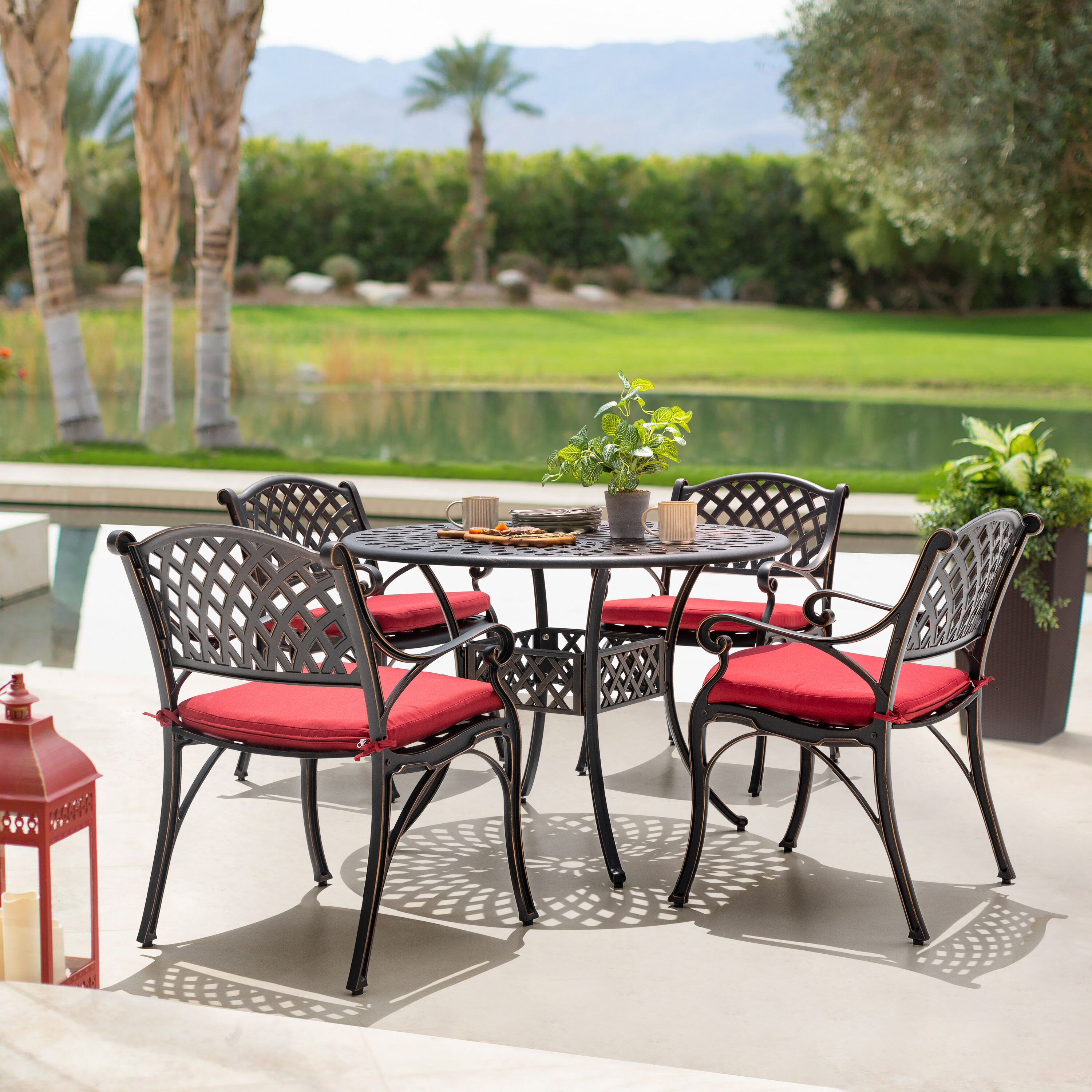Nuu Garden SCD002-01A-0110 Patio-Dining-Sets - View #2
