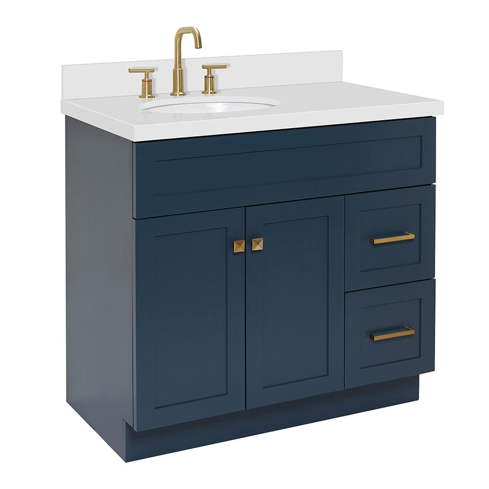 ARIEL F037SLWQOVOMNB Bath-Vanity-Combo - View #3