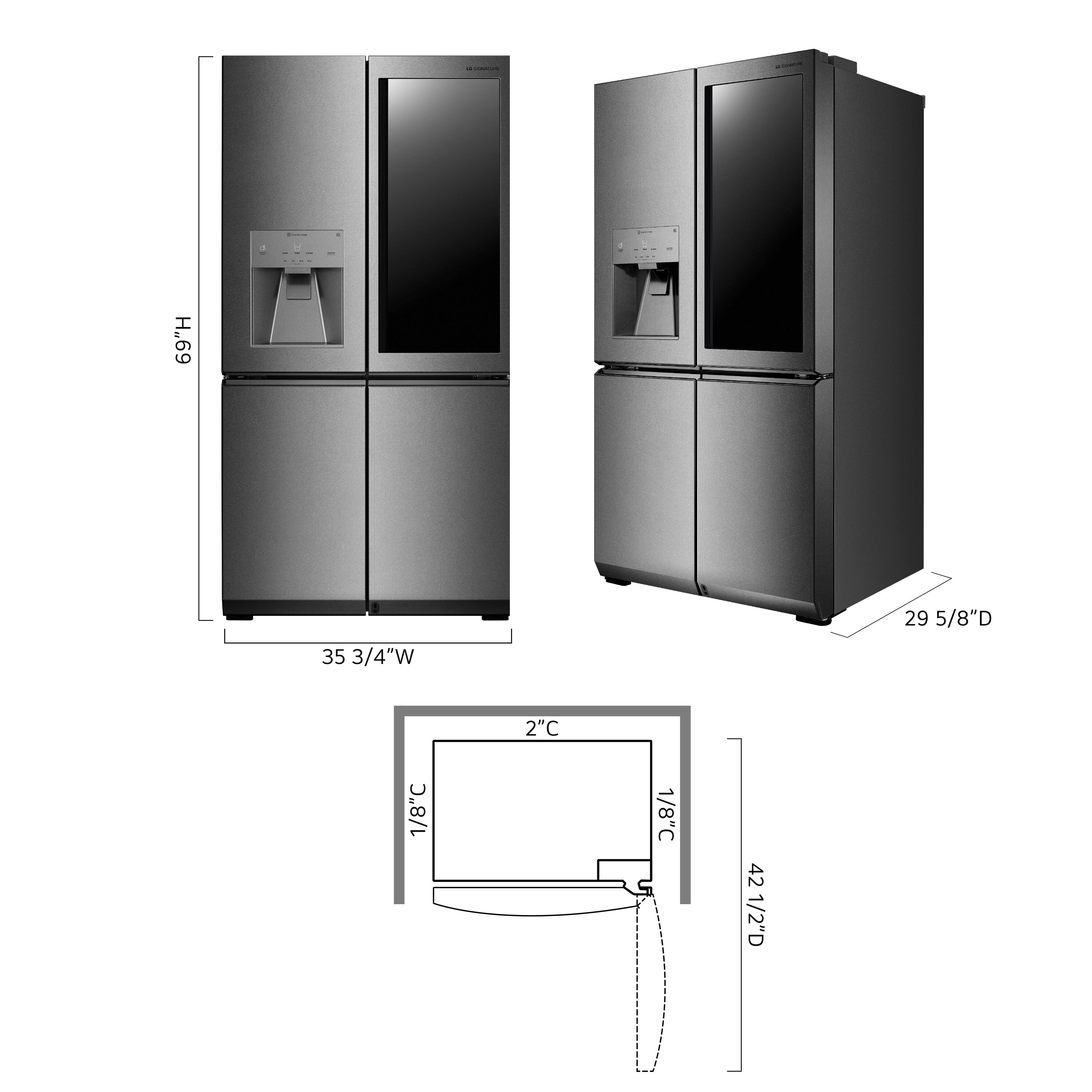 LG LUPXC2386N French-Door-Refrigerators - View #19