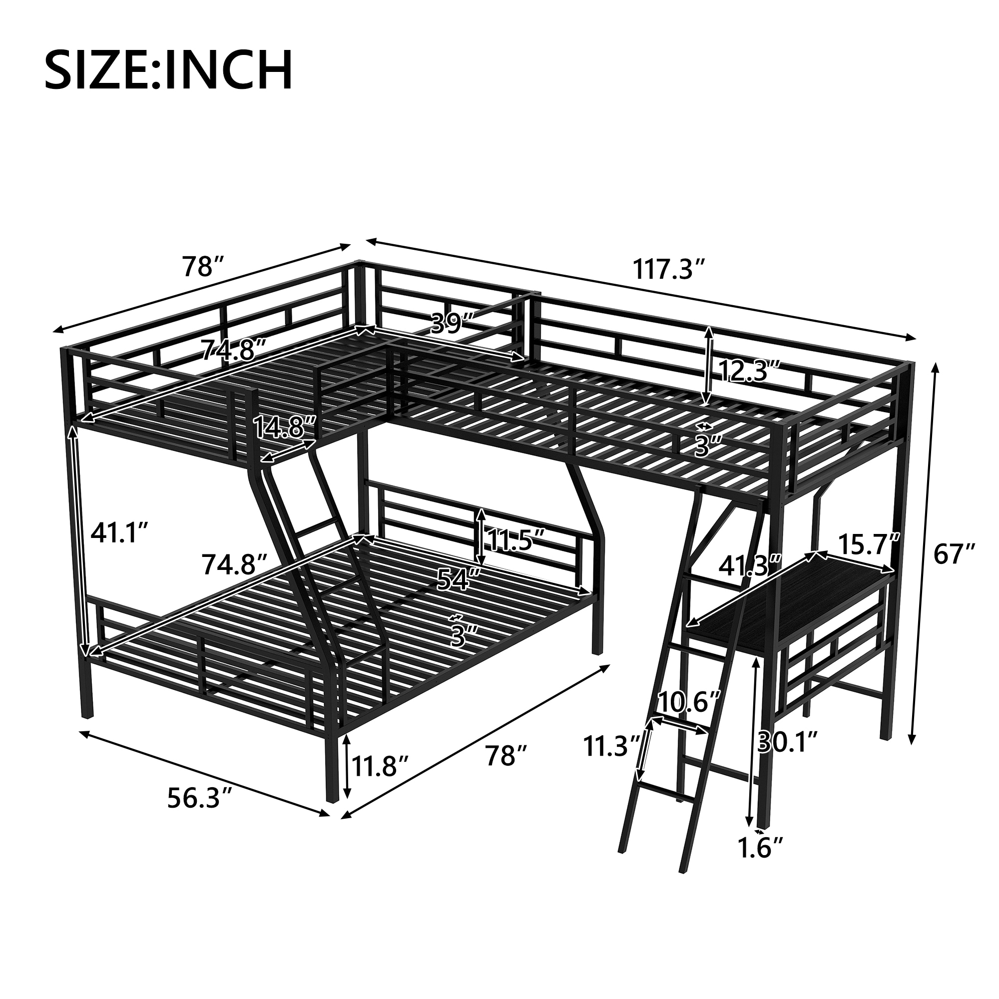 CASAINC BJC-WF-JW00422201 beds - View #9