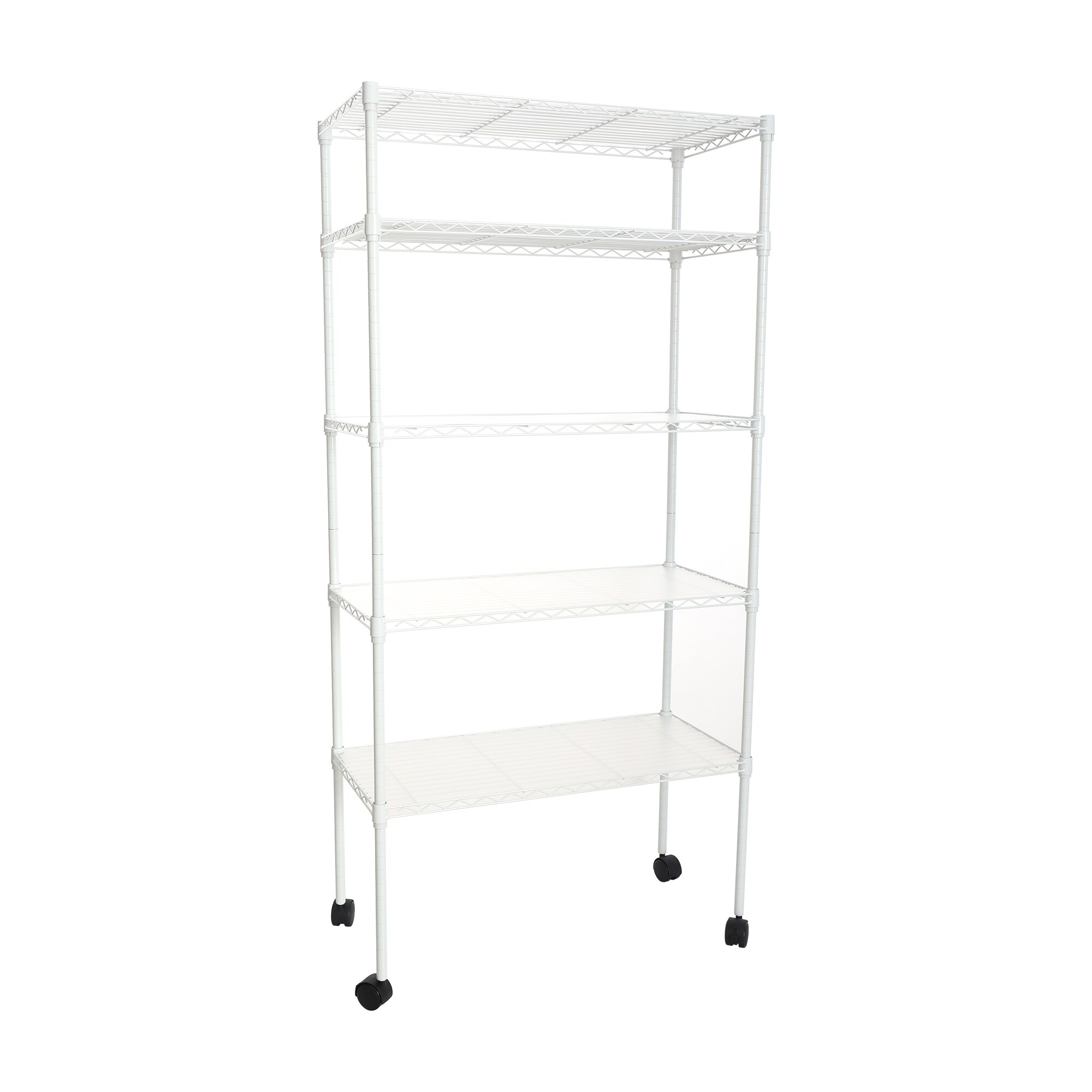 Gaierptone Metal Heavy Duty 5-Tier Utility Shelving Unit (30-in W x 14 ...