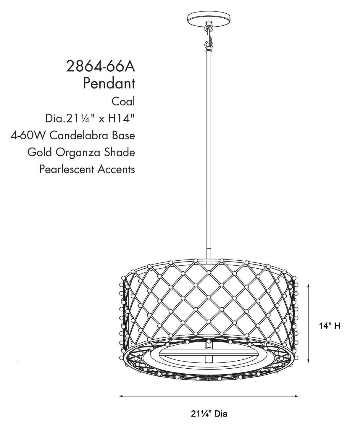 Minka Lavery 2864-66A Pendant-Lights - View #8