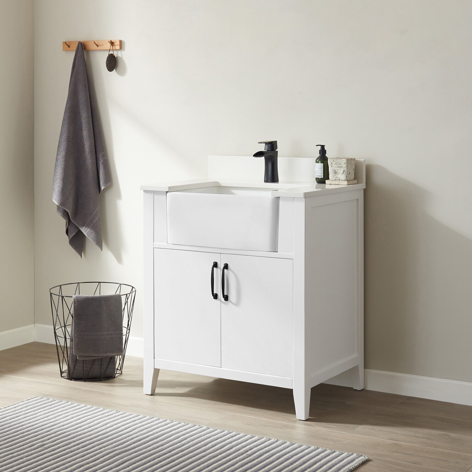 Vinnova 797030-WH-WH-NM Bath-Vanity-Combo - View #5