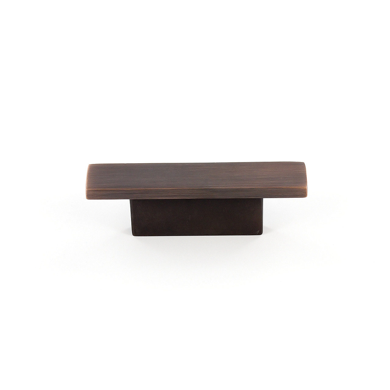 Richelieu BP5139632BORB Flemingdon 2-3/4-in Brushed Oil-Rubbed Bronze Rectangular Contemporary Cabinet Knob