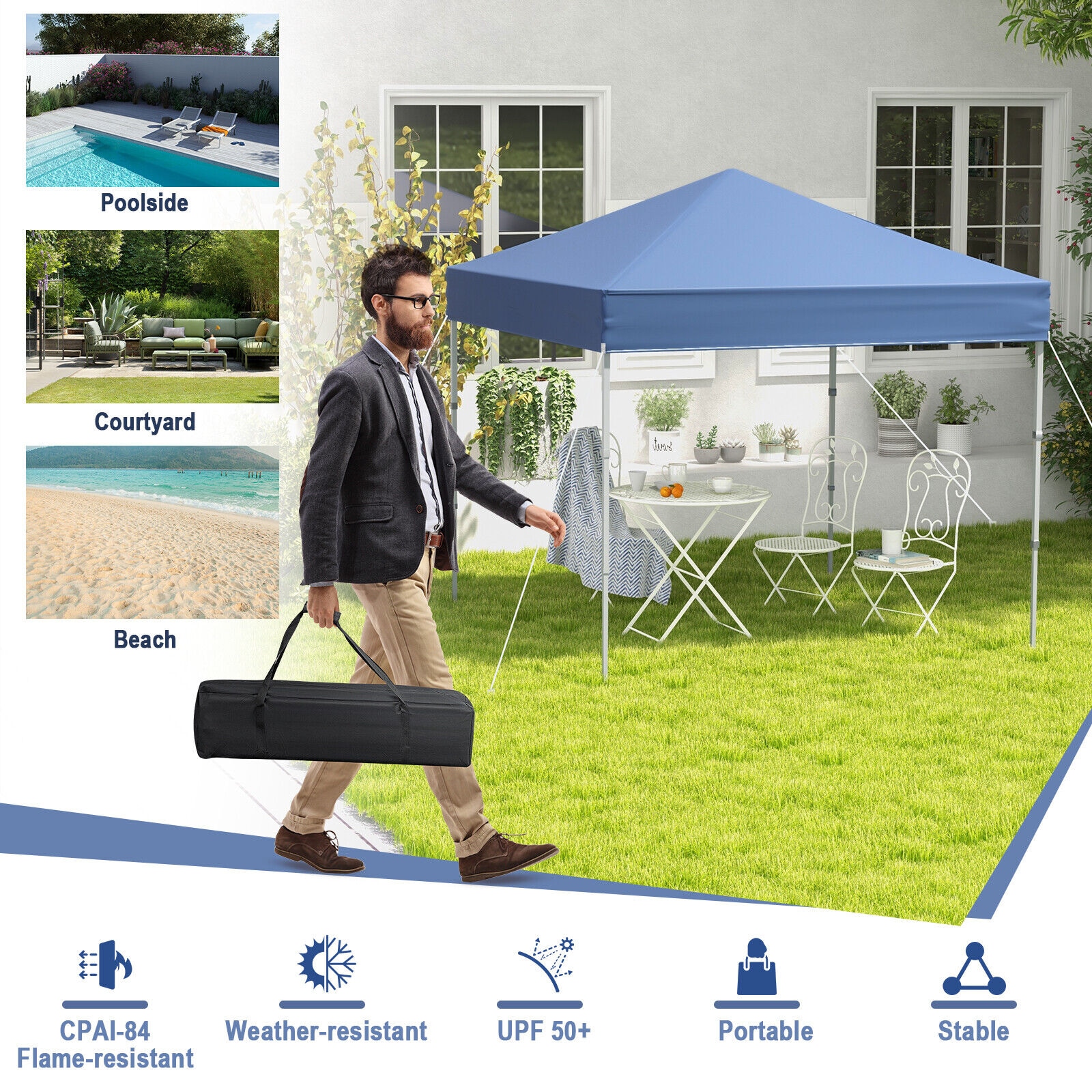 LIVIZA TDZ10849BL Canopies-Sl - View #7