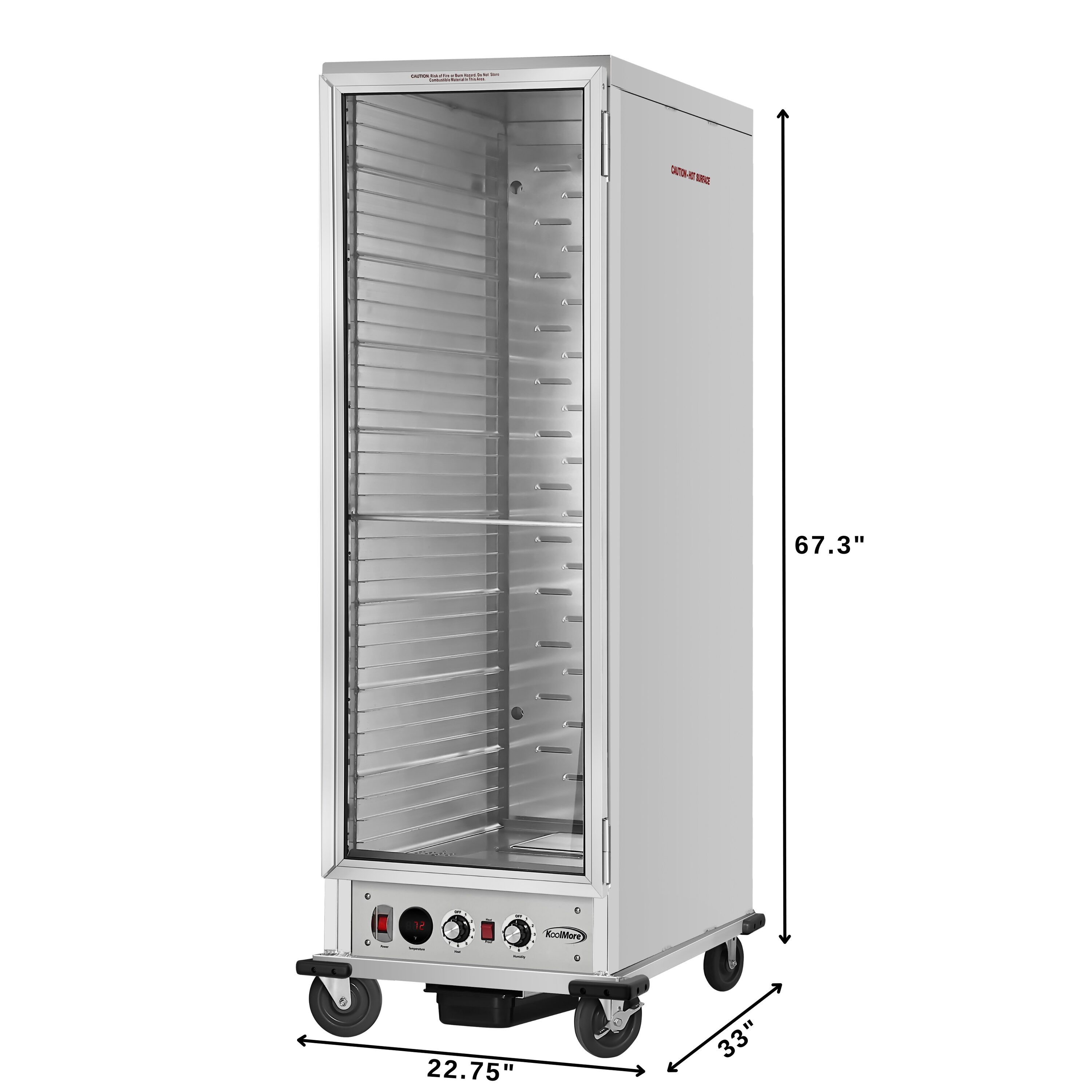 KoolMore LOWKM-CHP36-SIGL Buffet-Servers - View #3