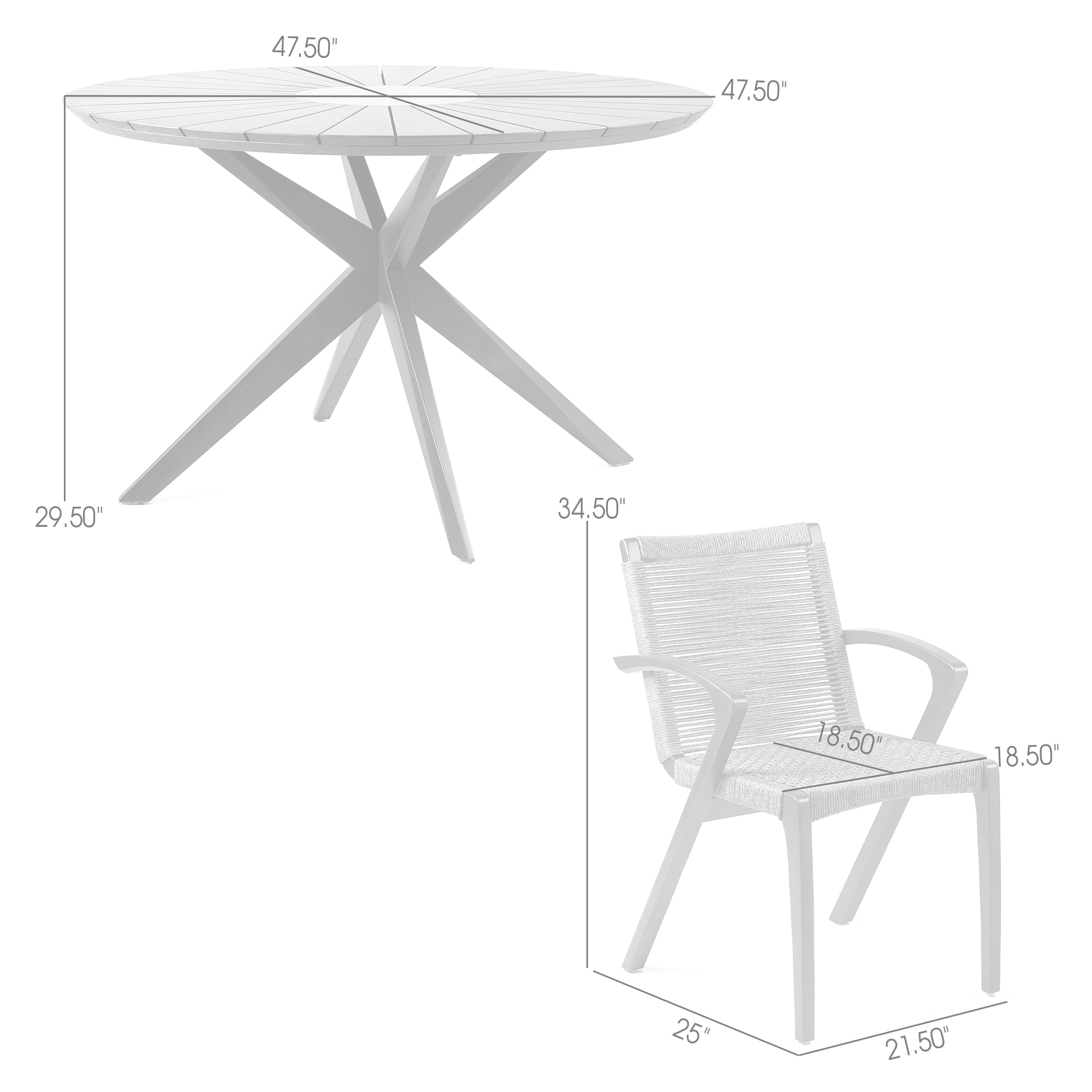 Armen Living 840254333383 Patio-Dining-Sets - View #7