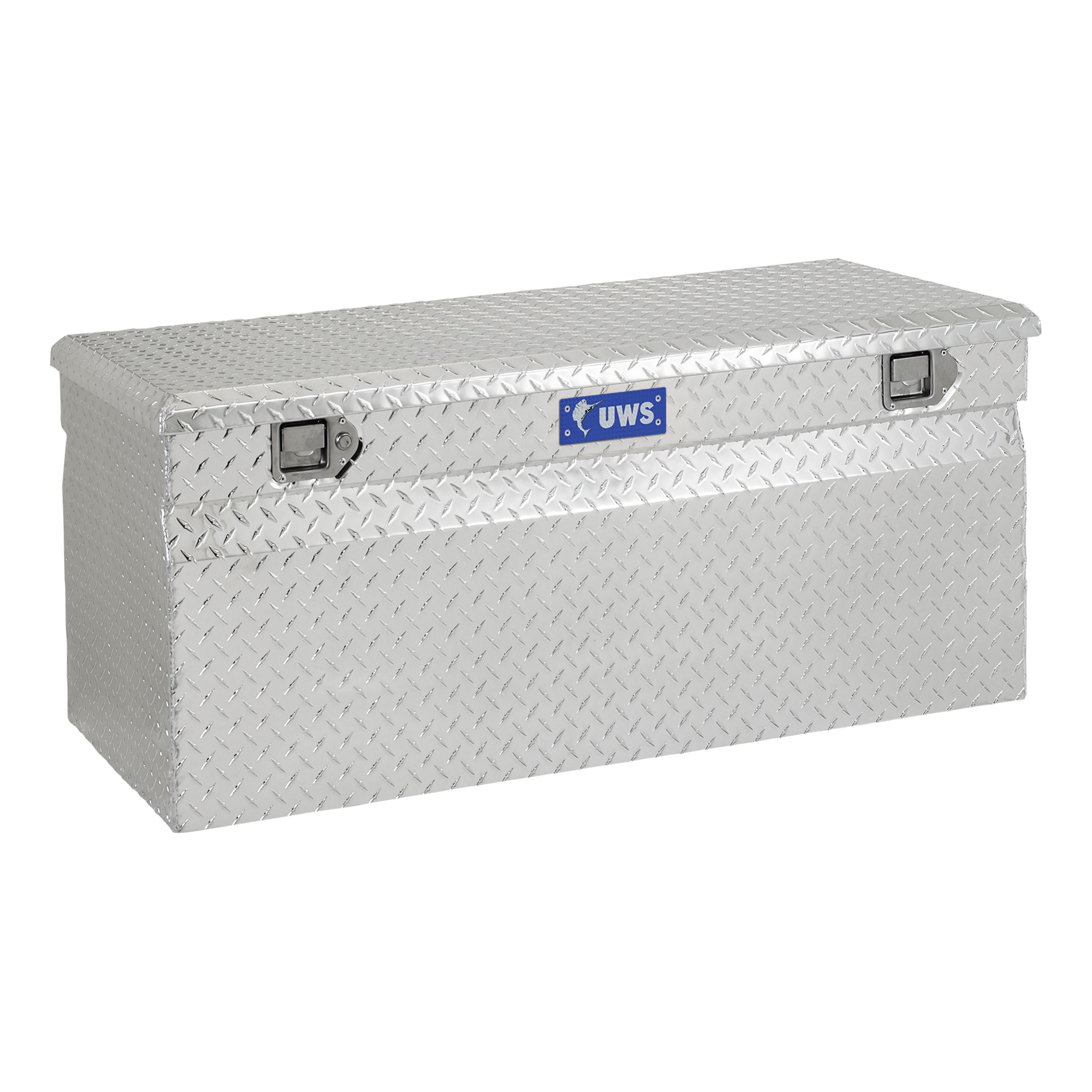 UWS 47.875-in x 20.75-in x 21.25-in Bright Aluminum Aluminum Chest Truck Tool Box EC20261 Sansujyuku sansujyuku.com