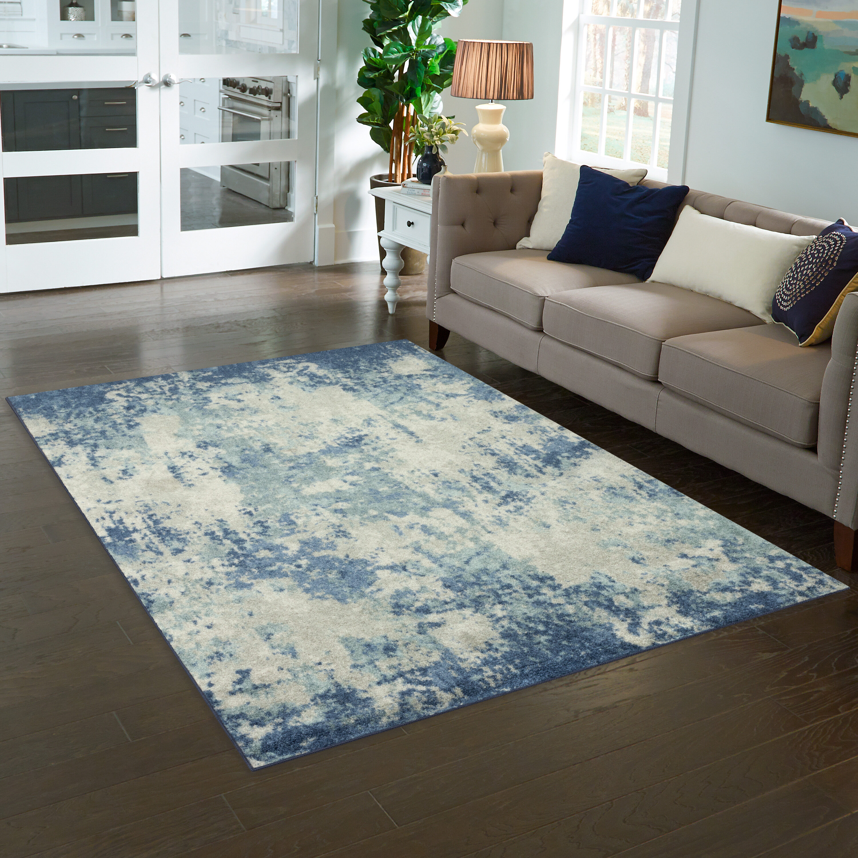 Maples Rugs 5 X 7 Ft Indoor Abstract Global Area Rug In The Rugs   65068883 