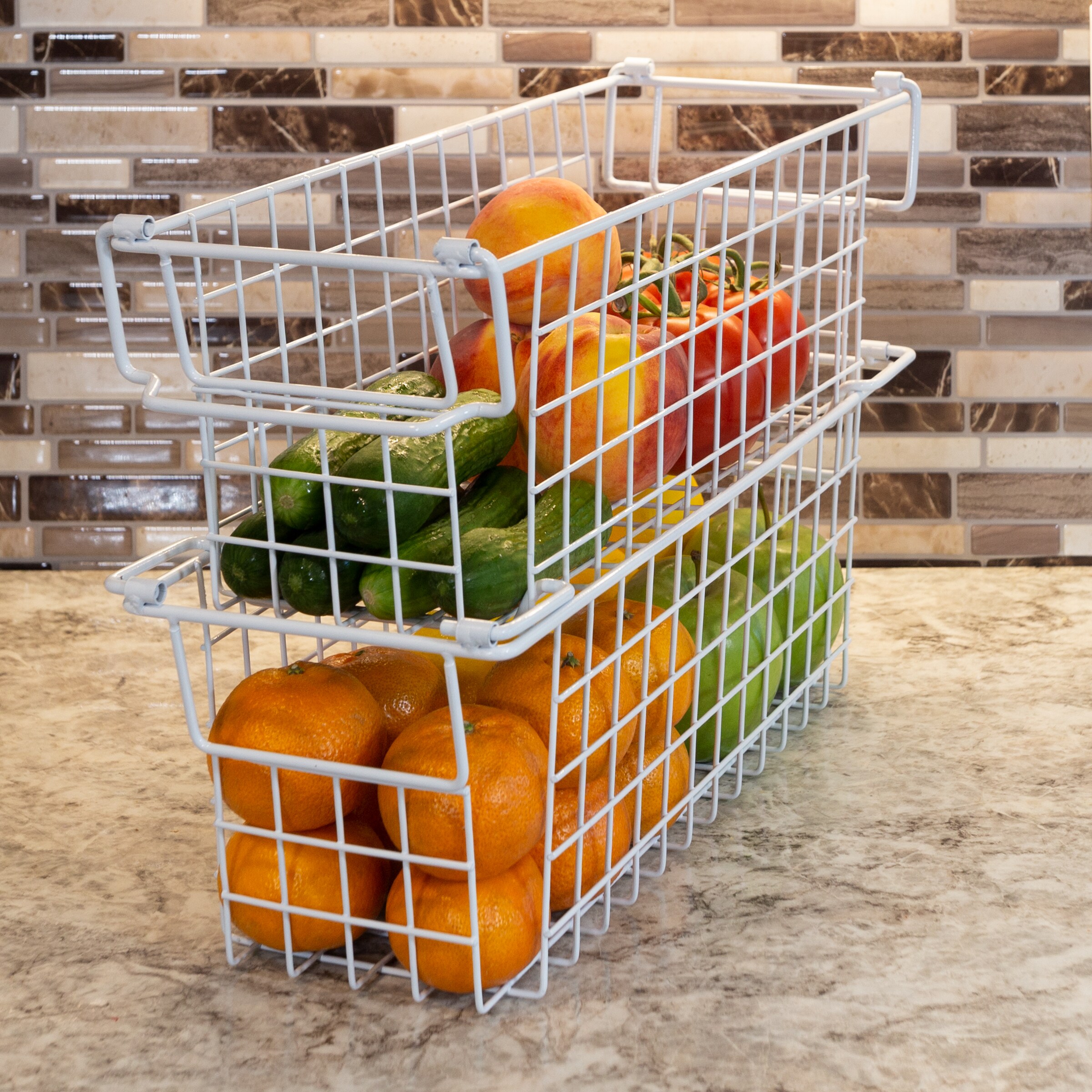 Home-Complete ST-HOME4-WHT Bins-Baskets - View #3