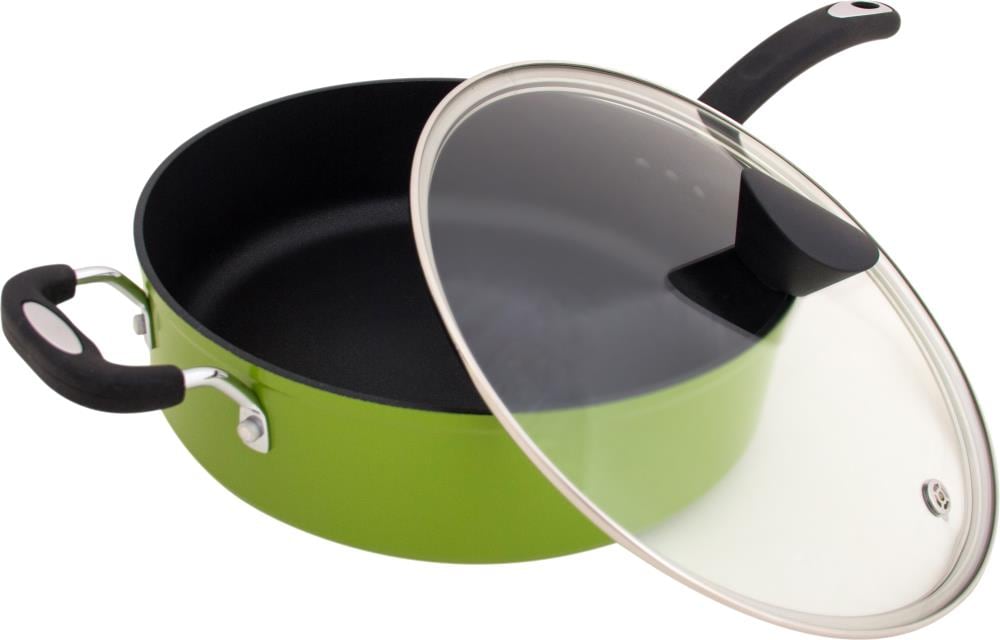 Ozeri Stone Earth All-in-One Sauce Pan, 5L (5.3 qt), [COLORS