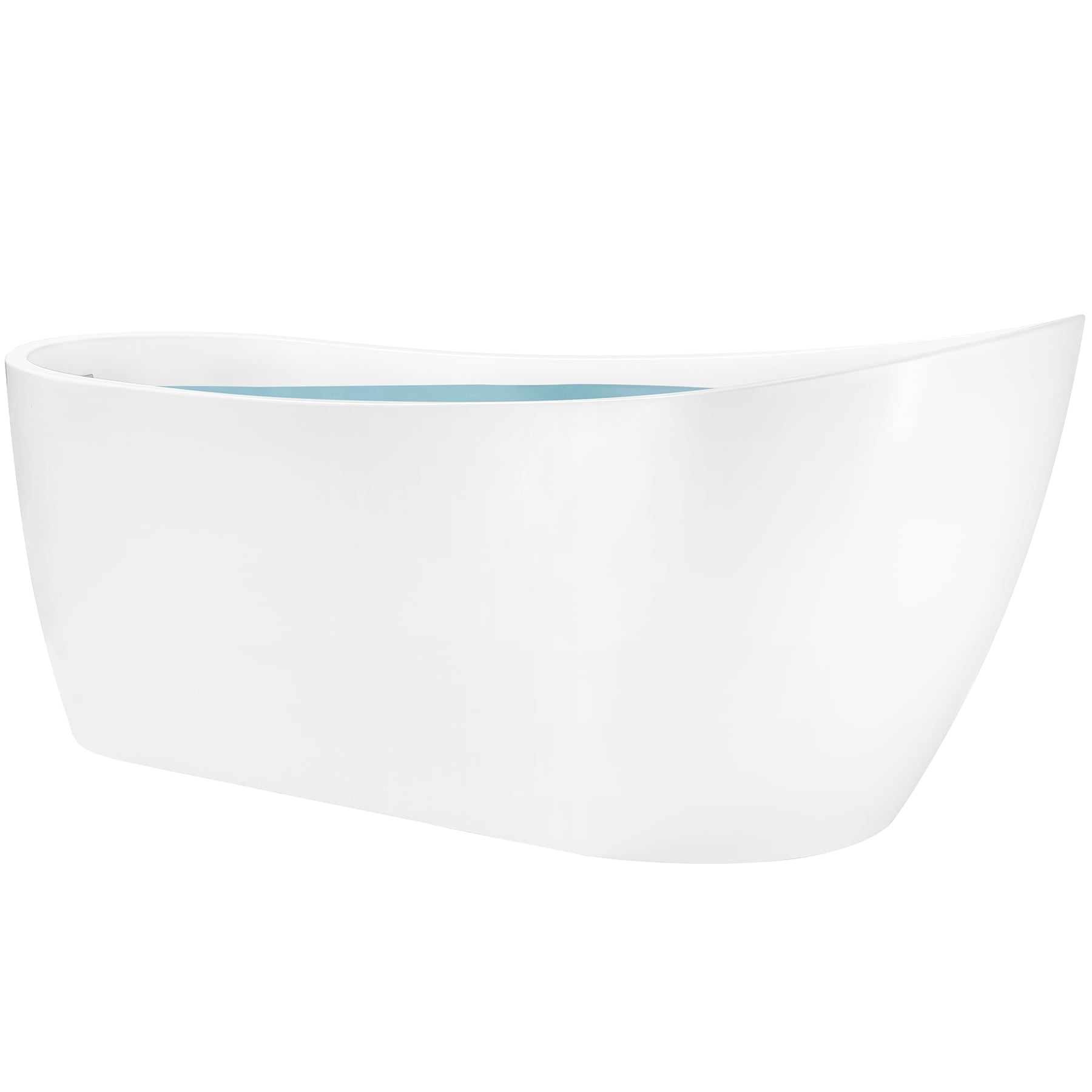 MILLIE ACRYLIC CONTEMPORARY DOUBLE SLIPPER TUB - NO