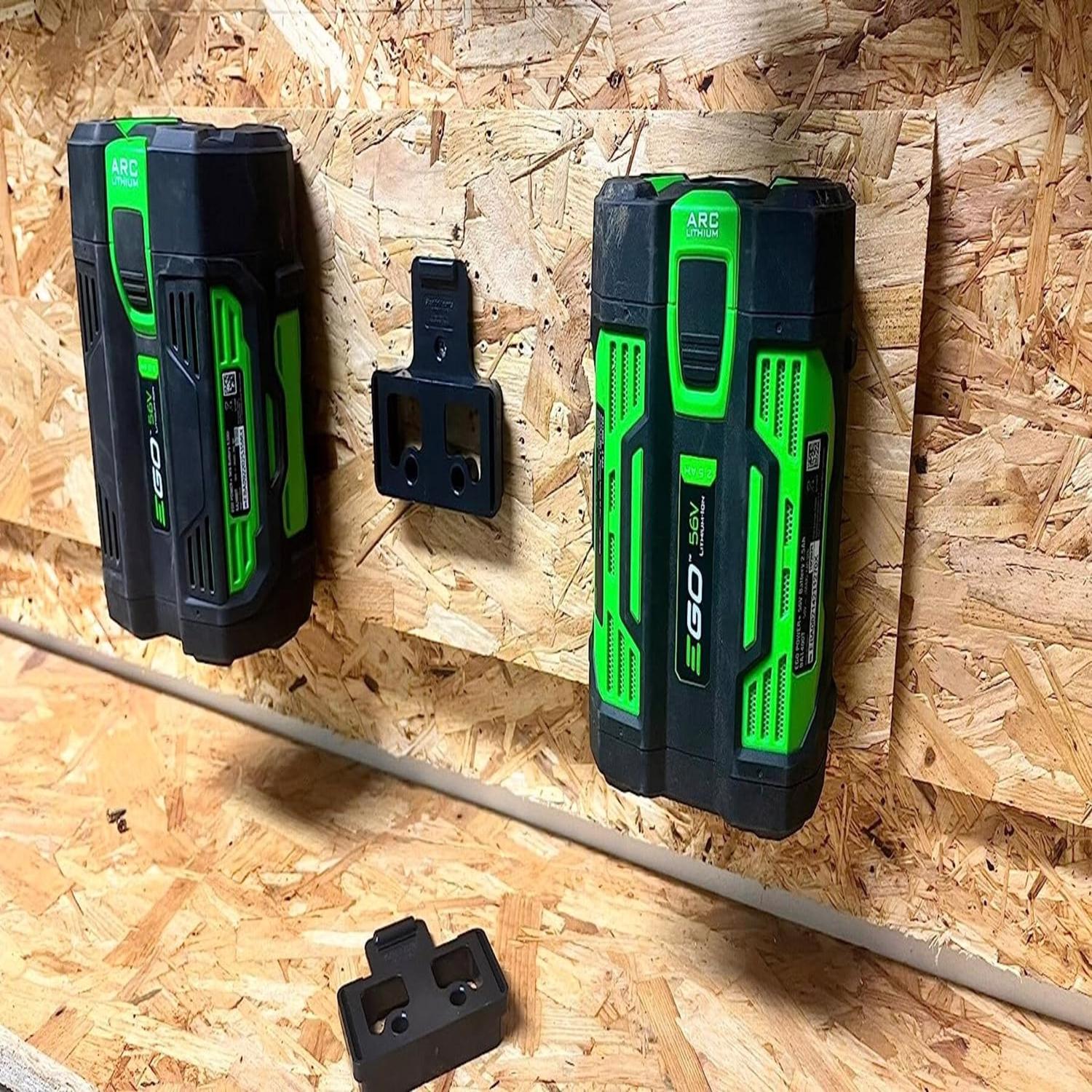 StealthMounts Battery Mounts Compatible with Ego; Black ABS Battery ...