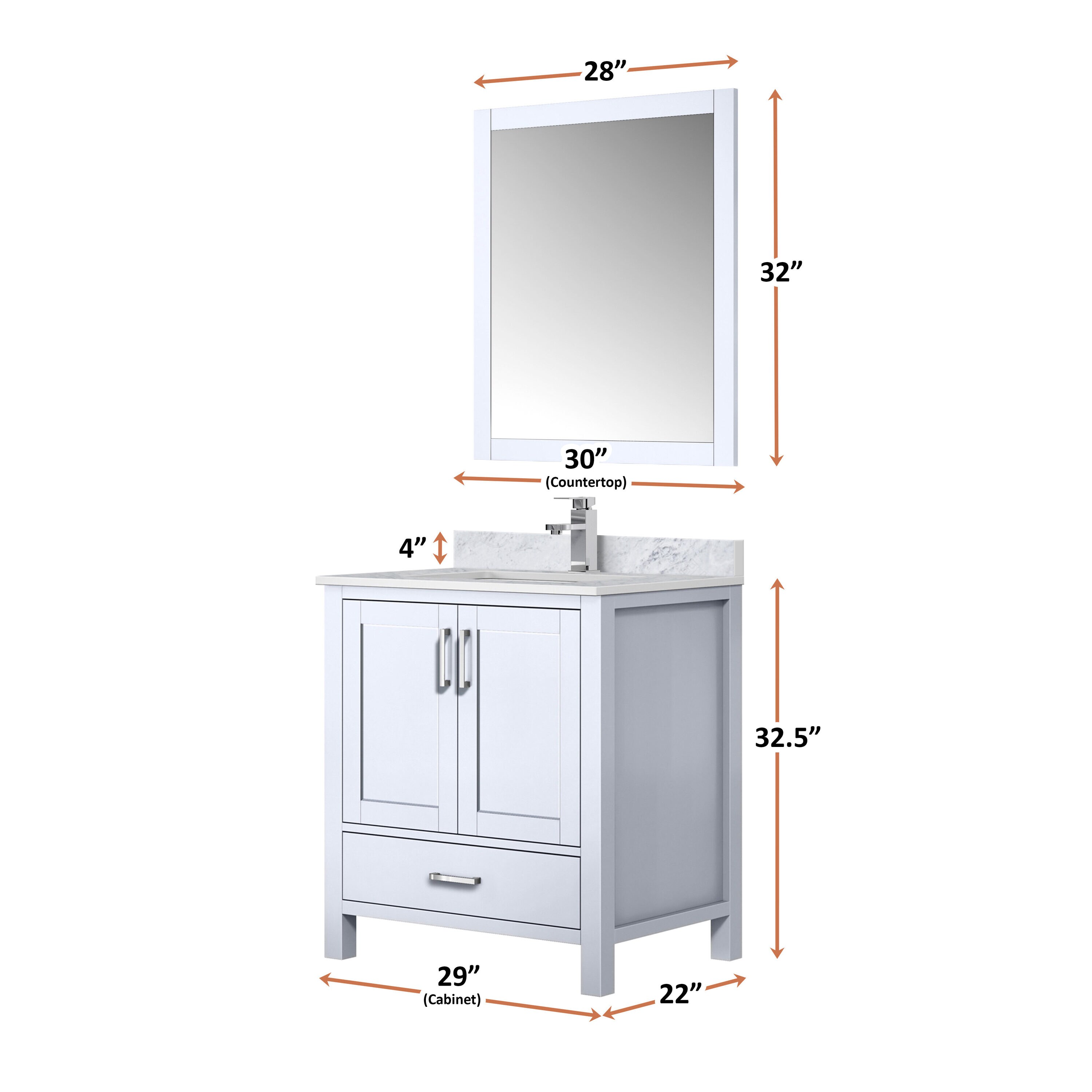 Lexora LJ342230SA00000 vanities - View #6