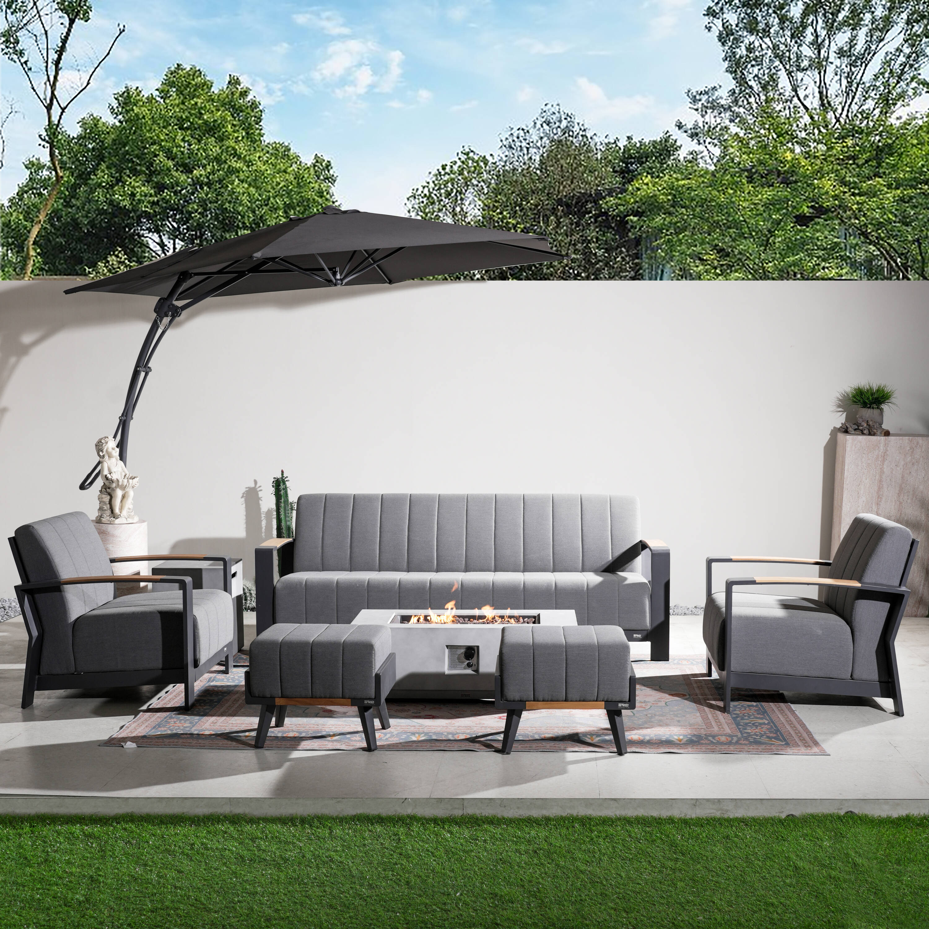 Direct Wicker DWG-2335SCTSFT&24TA Patio-Conversation-Sets - View #2